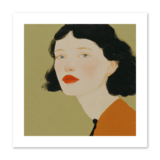 Portrait of Resolve -- Paper Print 10x10