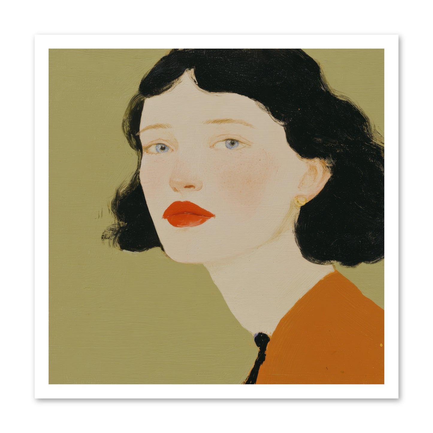 Portrait of Resolve -- Paper Print 24x24