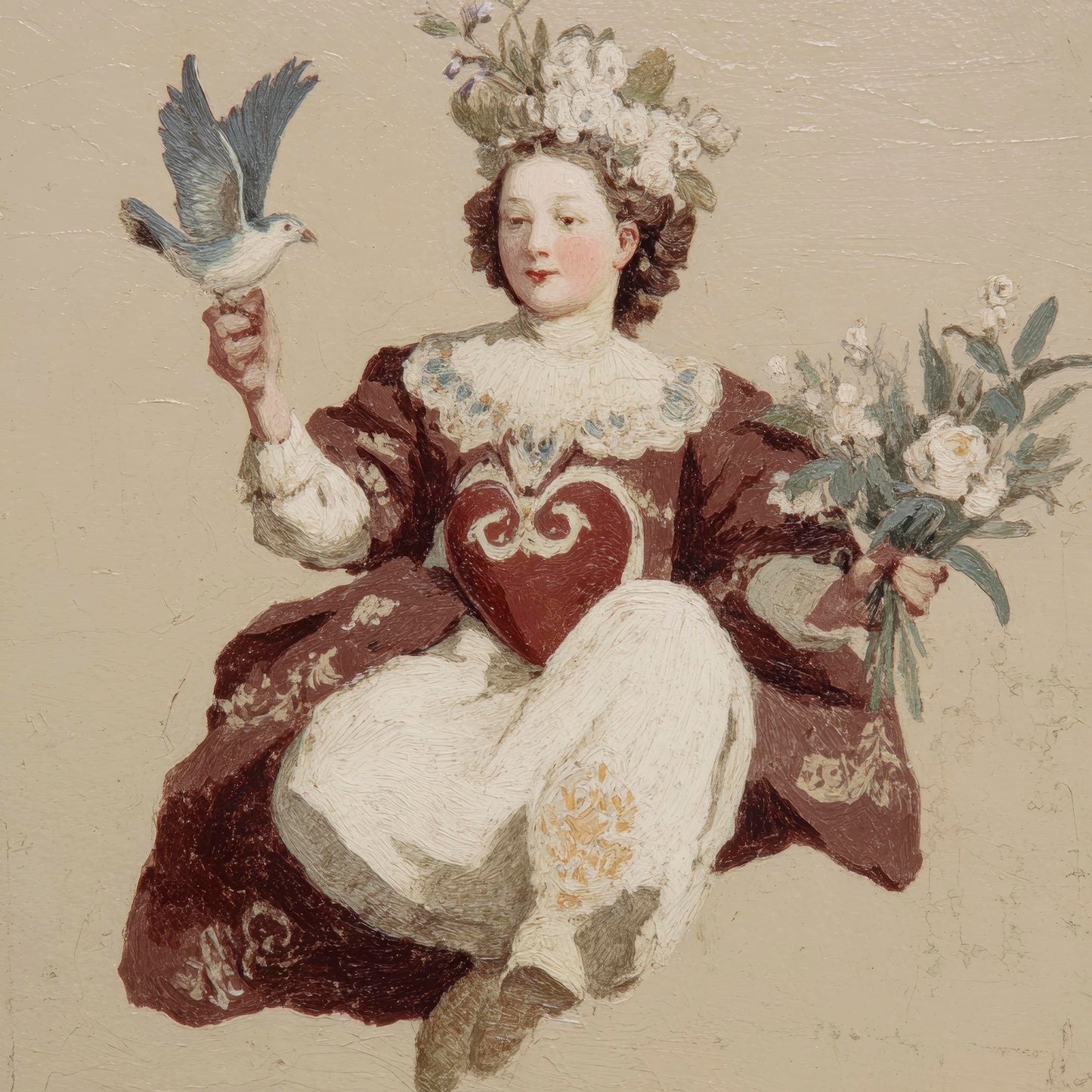 Portrait Of Love's Patient Wait