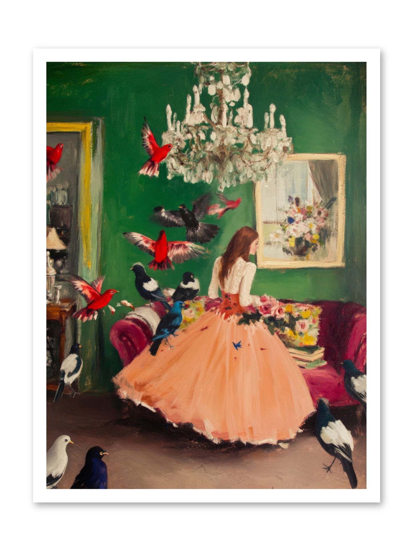 Portraits Set FreeRez2 -- Loose Canvas Print 24x32