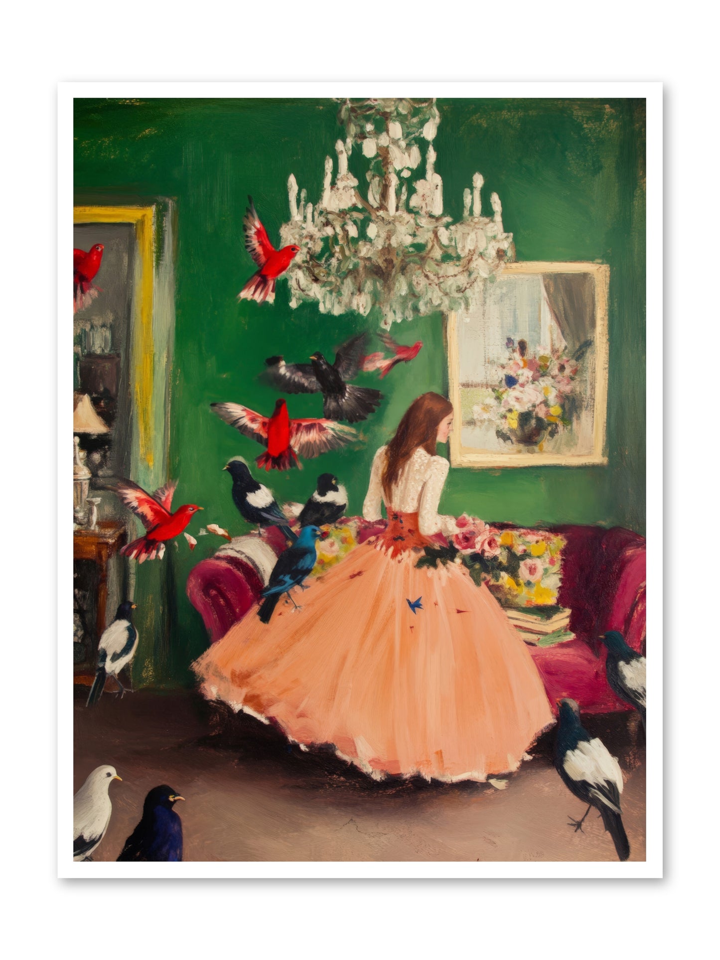 Portraits Set FreeRez2 -- Loose Canvas Print 36x48