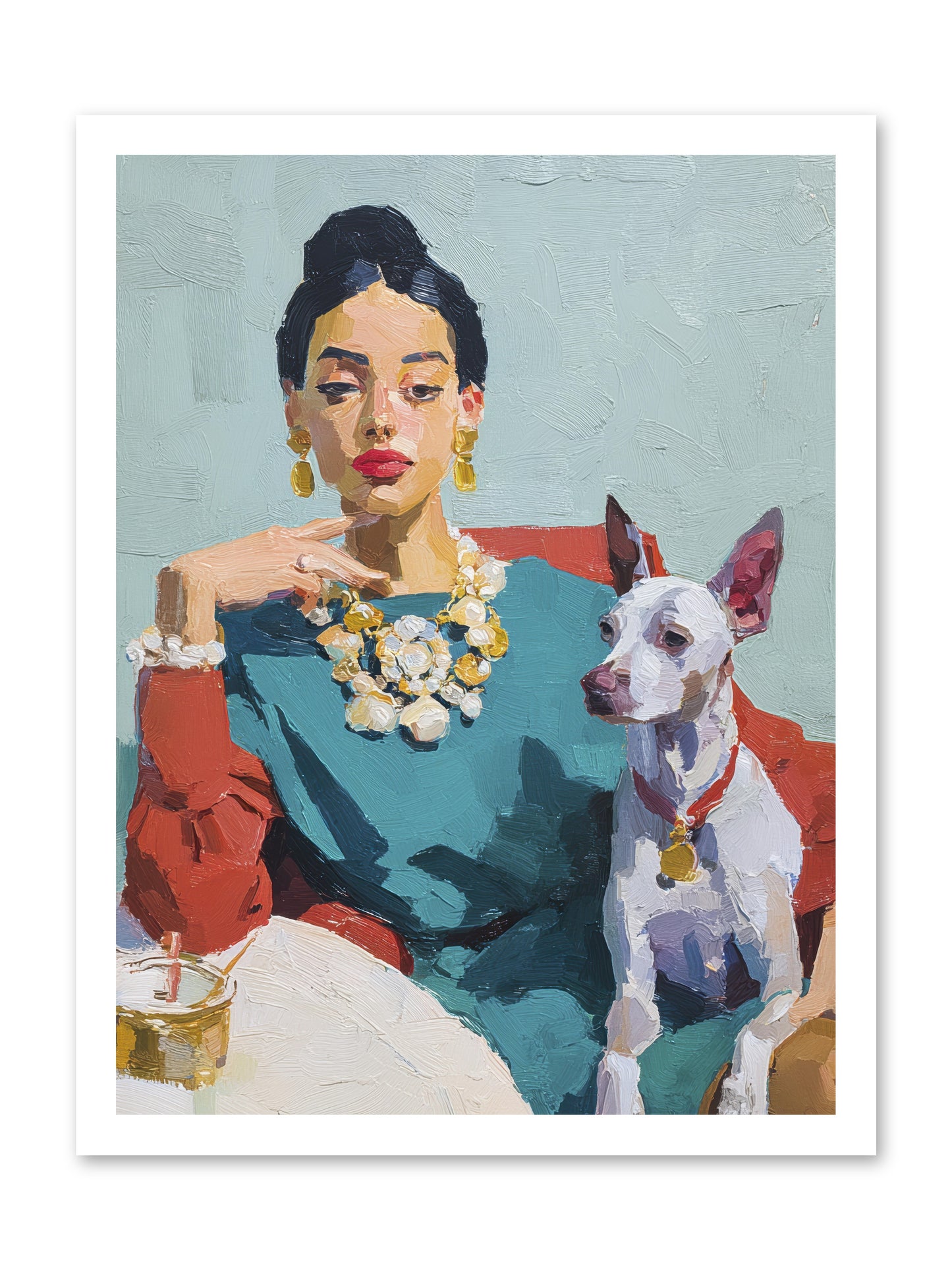 Portraits from Clover Lane -- Loose Canvas Print 18x24