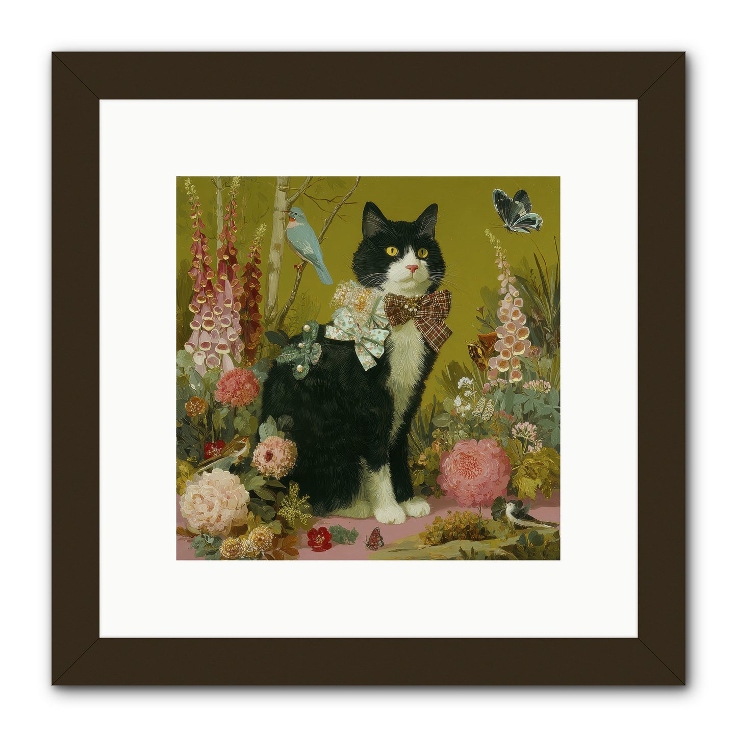 Portraits of June -- Framed Print - Black 10x10