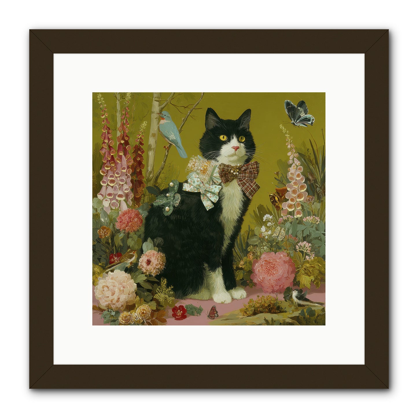 Portraits of June -- Framed Print - Black 12x12