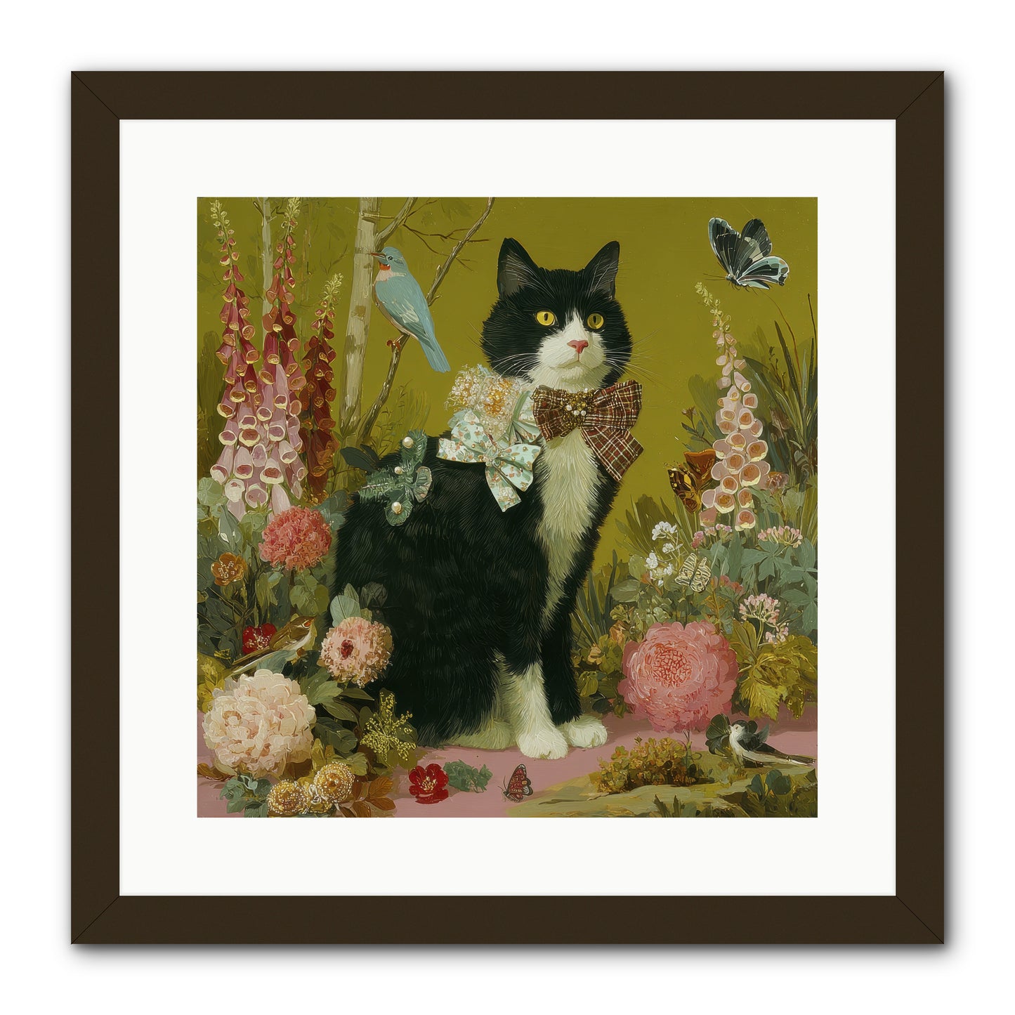 Portraits of June -- Framed Print - Black 16x16
