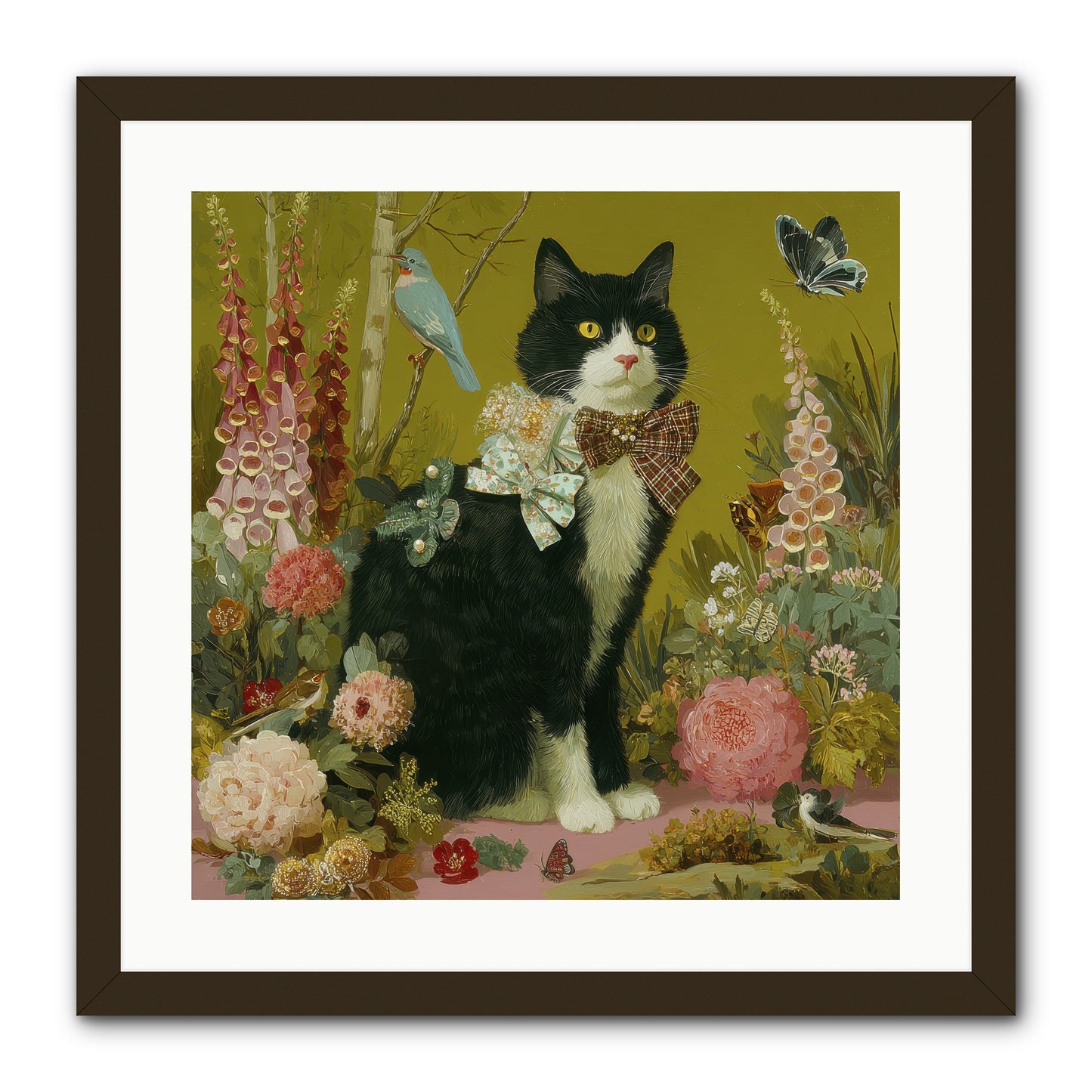 Portraits of June -- Framed Print - Black 20x20