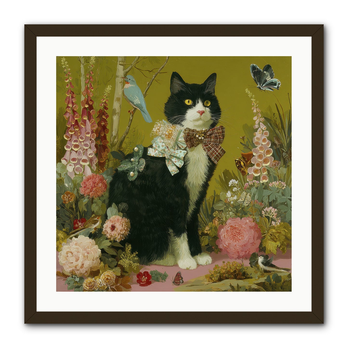 Portraits of June -- Framed Print - Black 24x24