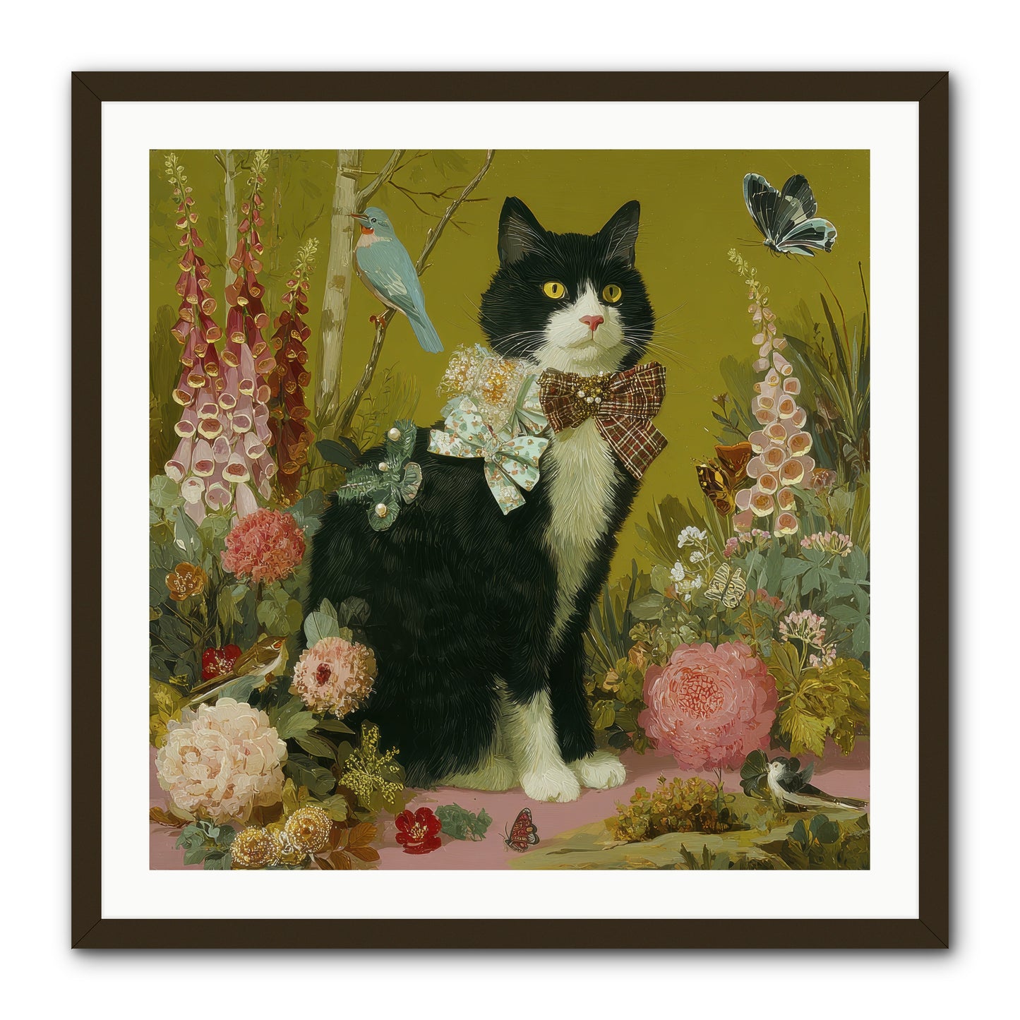 Portraits of June -- Framed Print - Black 30x30