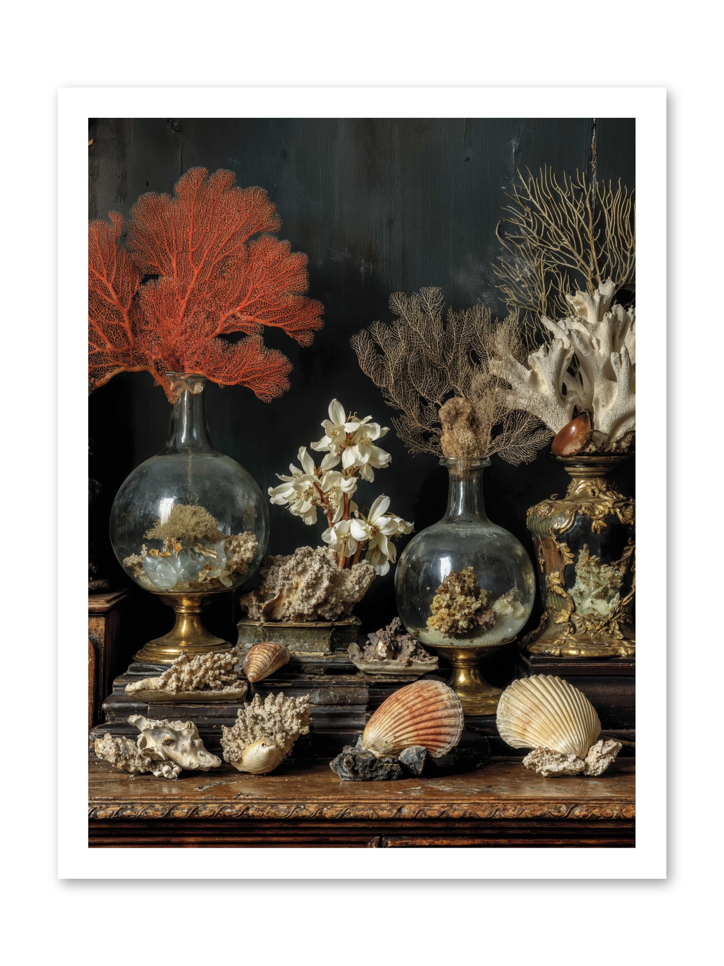 Poseidon's Delicious Hoard -- Paper Print 18x24
