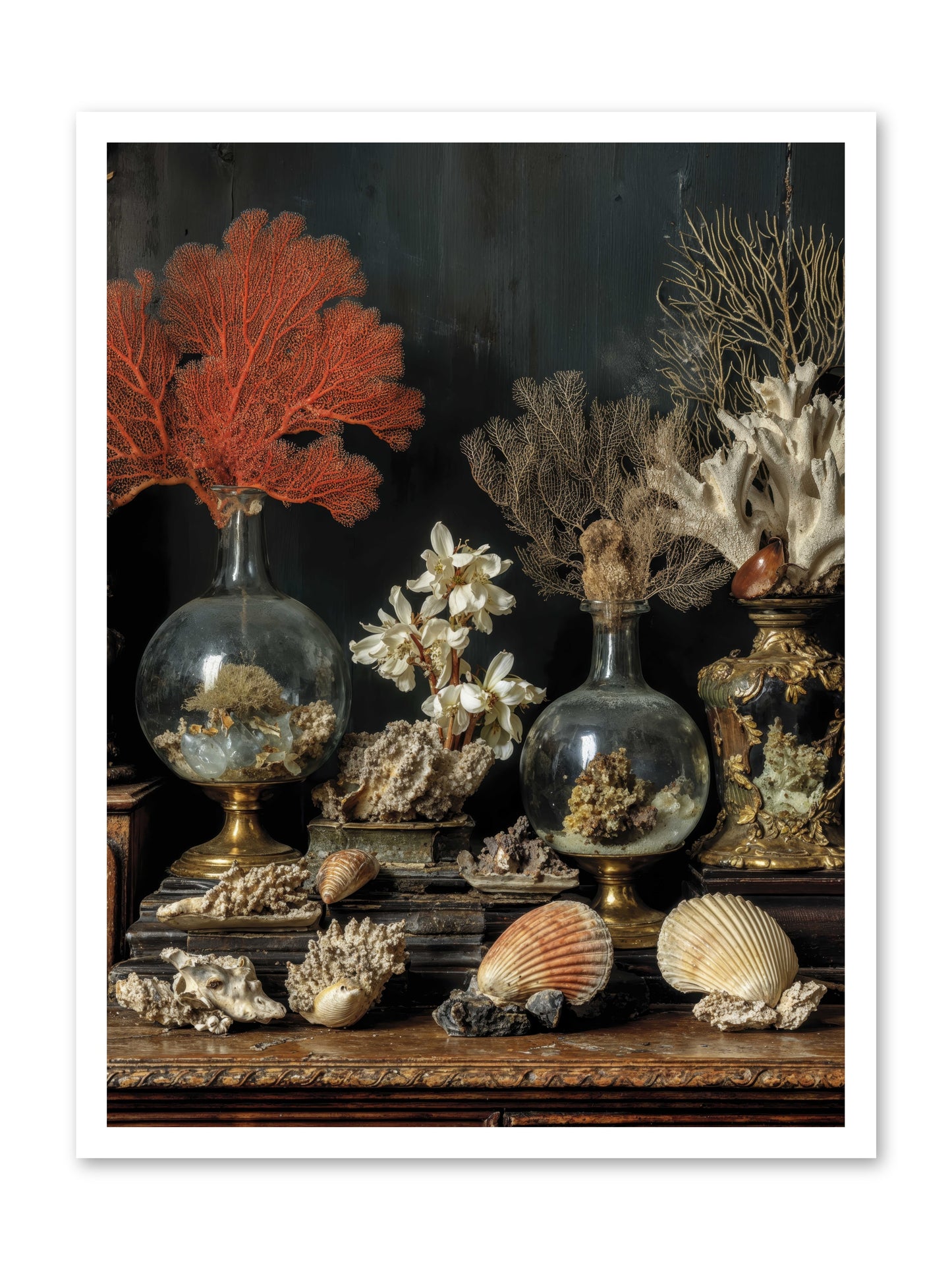 Poseidon's Delicious Hoard -- Paper Print 24x32
