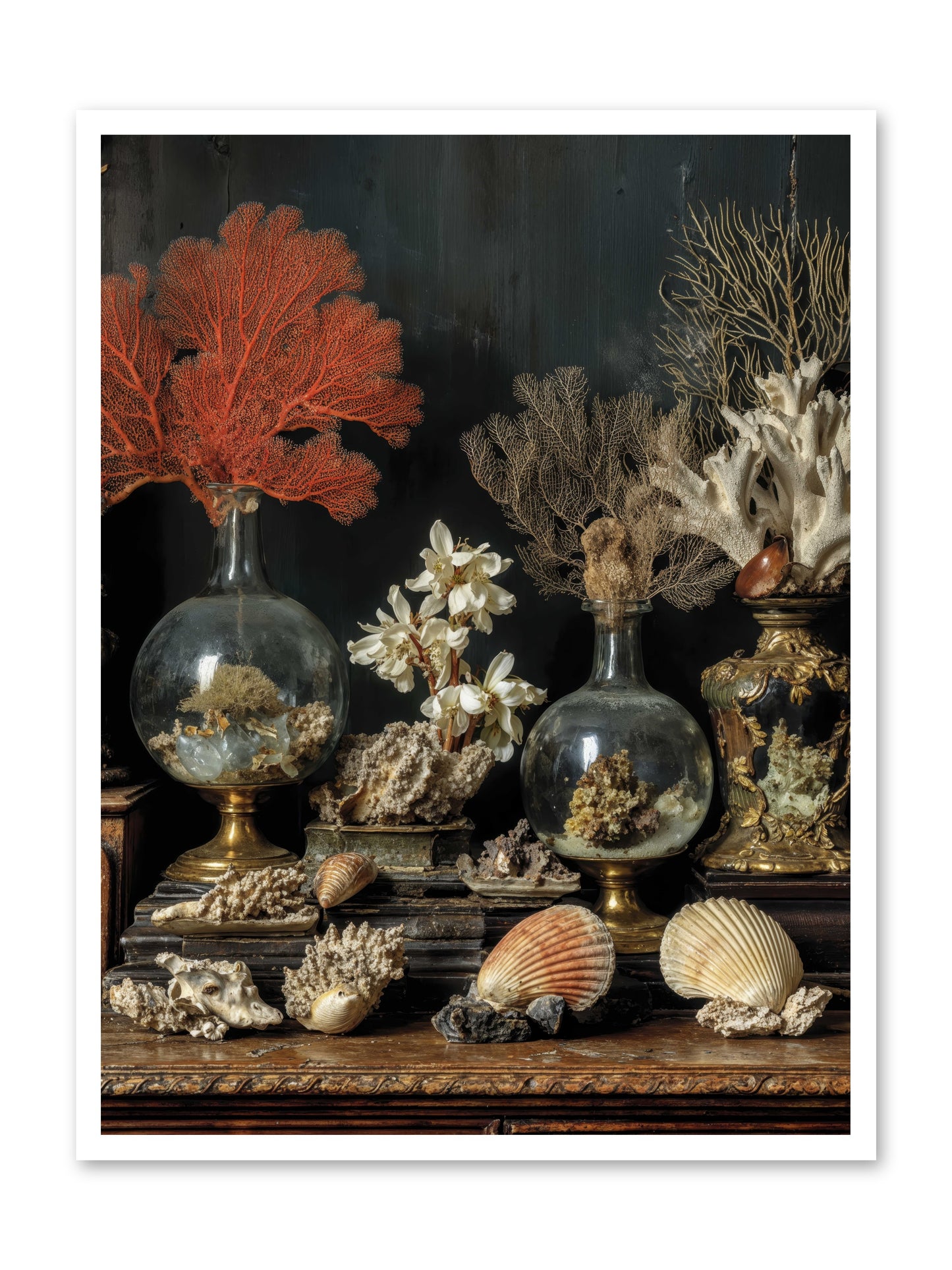Poseidon's Delicious Hoard -- Paper Print 30x40