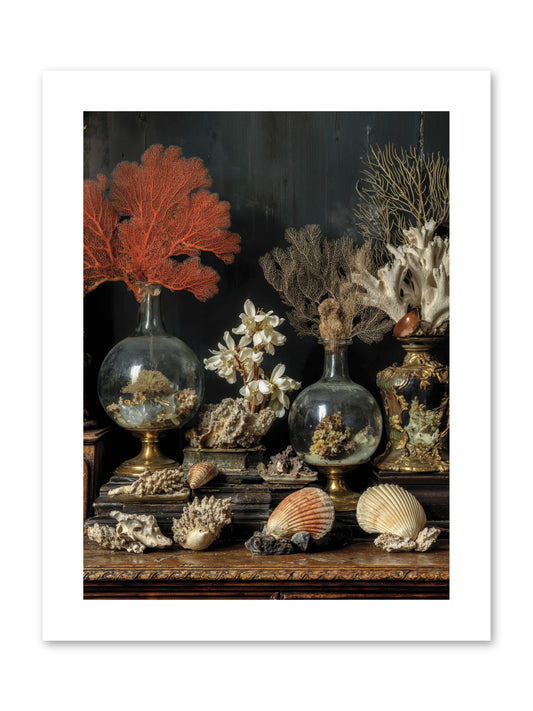 Poseidon's Delicious Hoard -- Paper Print 9x12