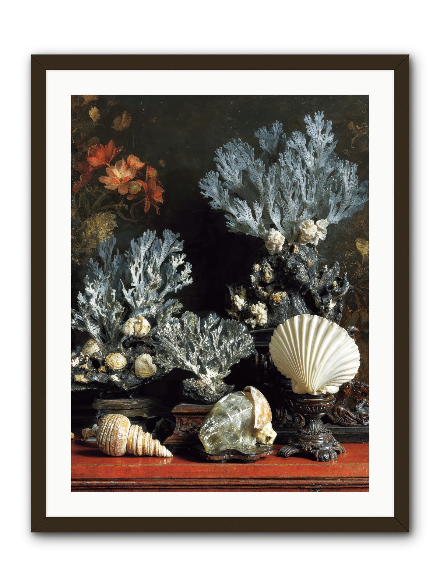 Poseidon's Love Letters -- Framed Print - Black 24x32