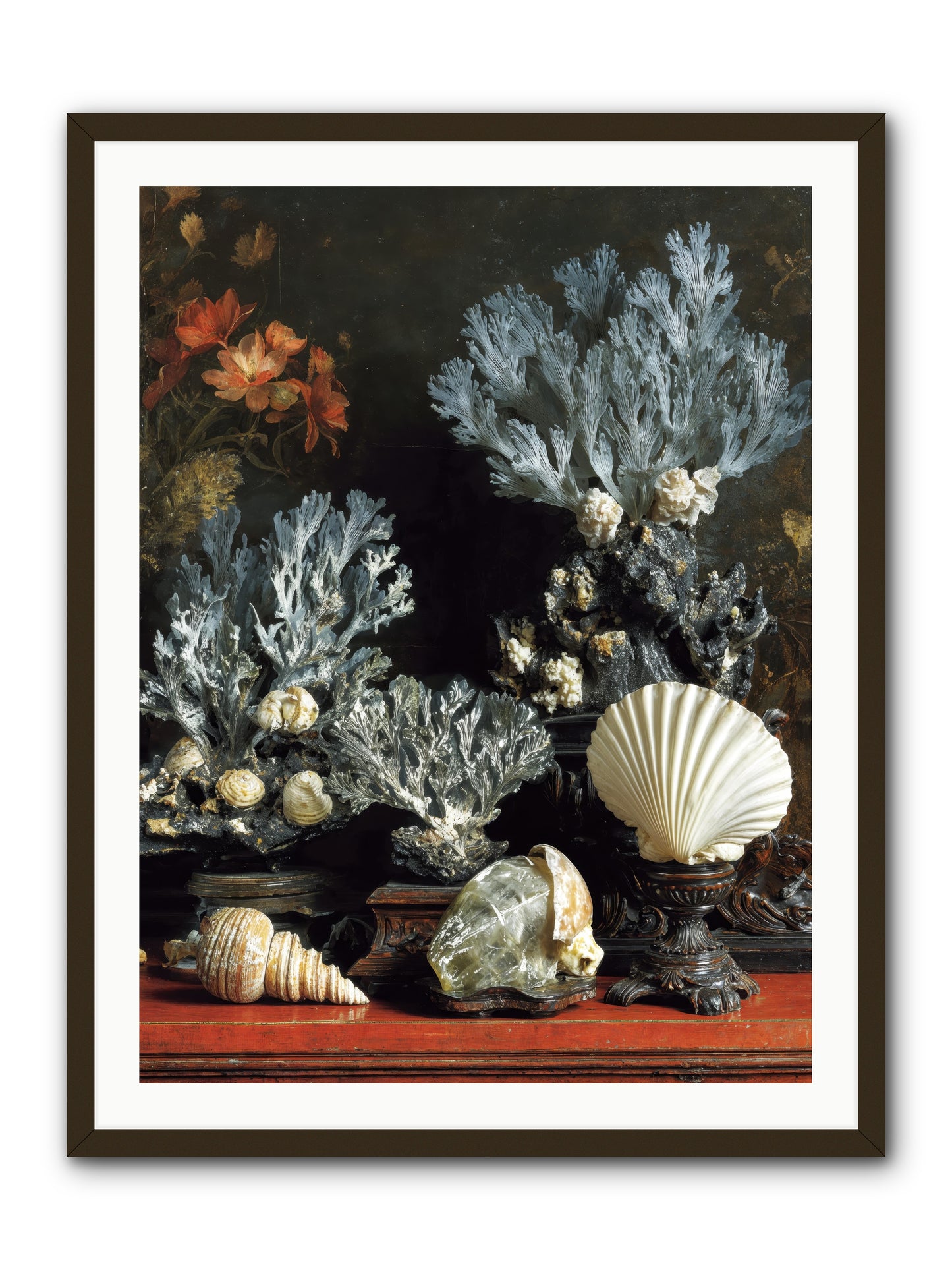 Poseidon's Love Letters -- Framed Print - Black 30x40