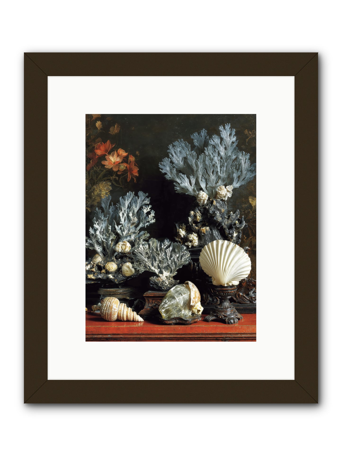 Poseidon's Love Letters -- Framed Print - Black 9x12