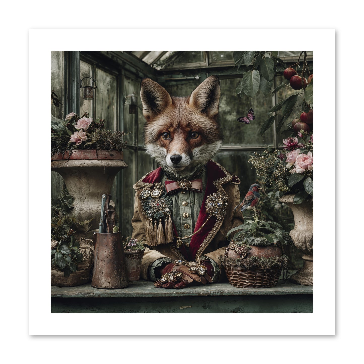 Postcards from Noon -- Paper Print 12x12