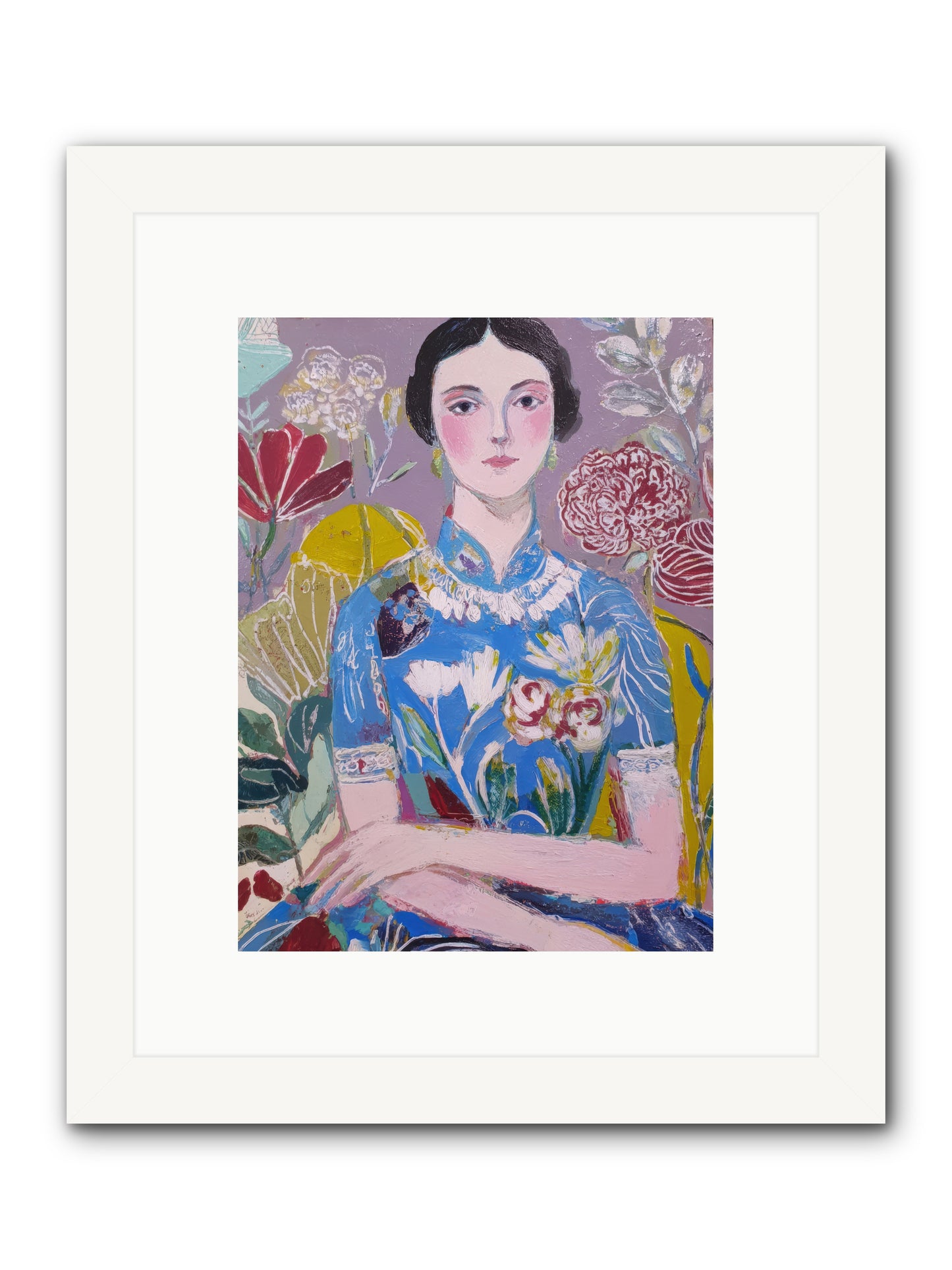 Practiced Grace — Practiced-Grace-9x12-Framed-Print-White.jpg