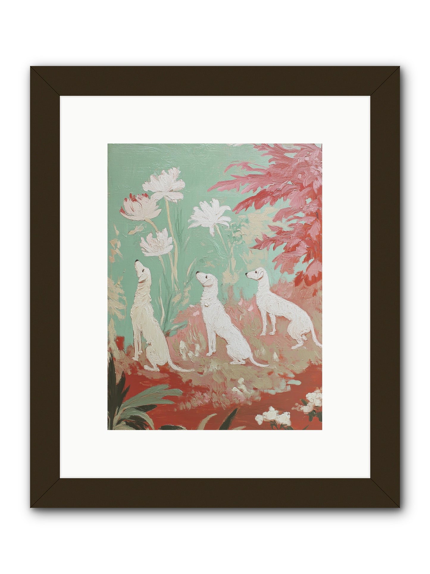 Prairie Companions -- Framed Print - Black 9x12