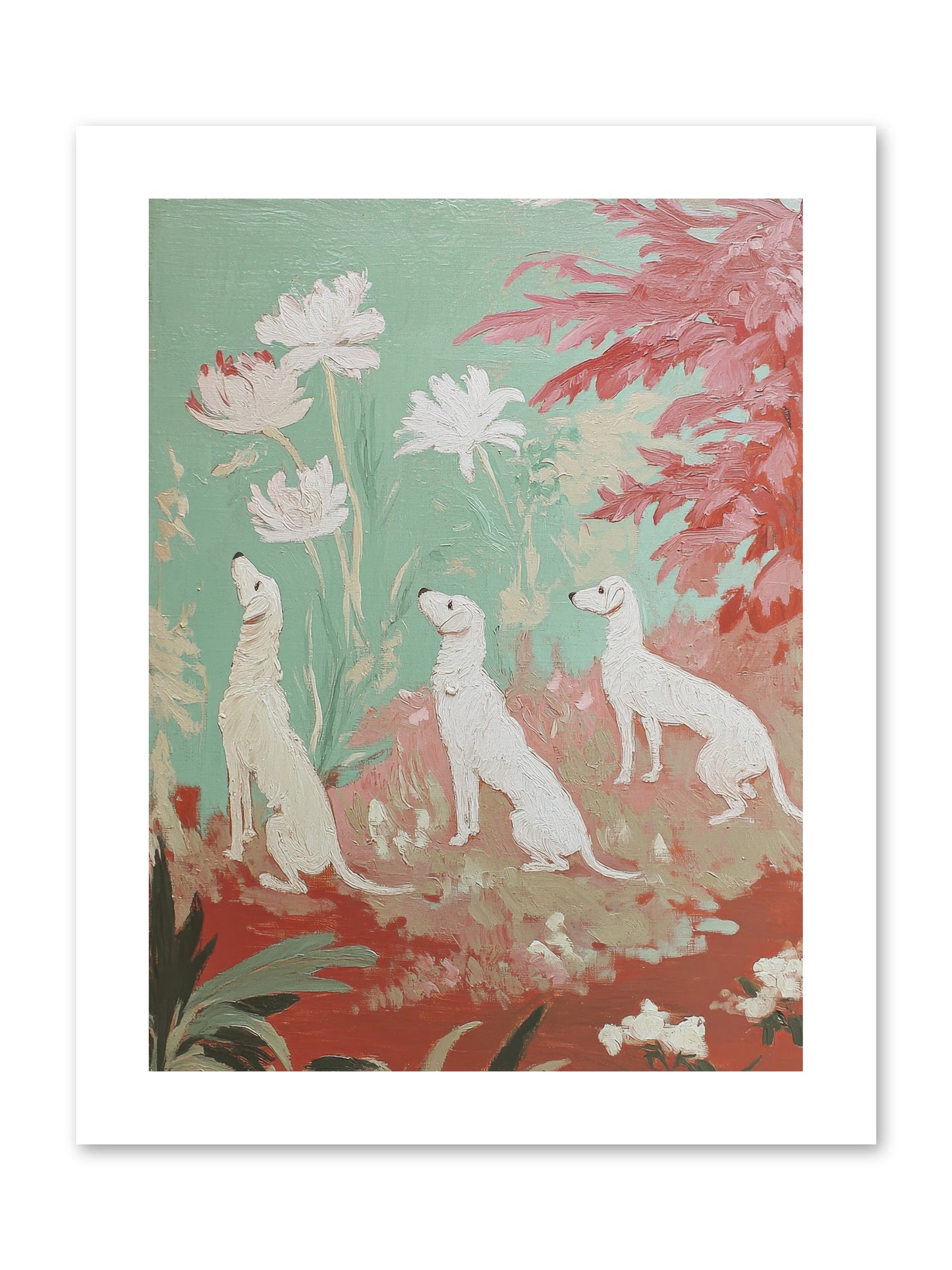 Prairie Companions -- Paper Print 9x12