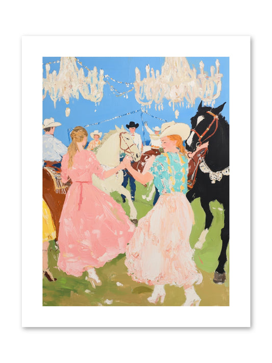Prairie Dance -- Paper Print 9x12