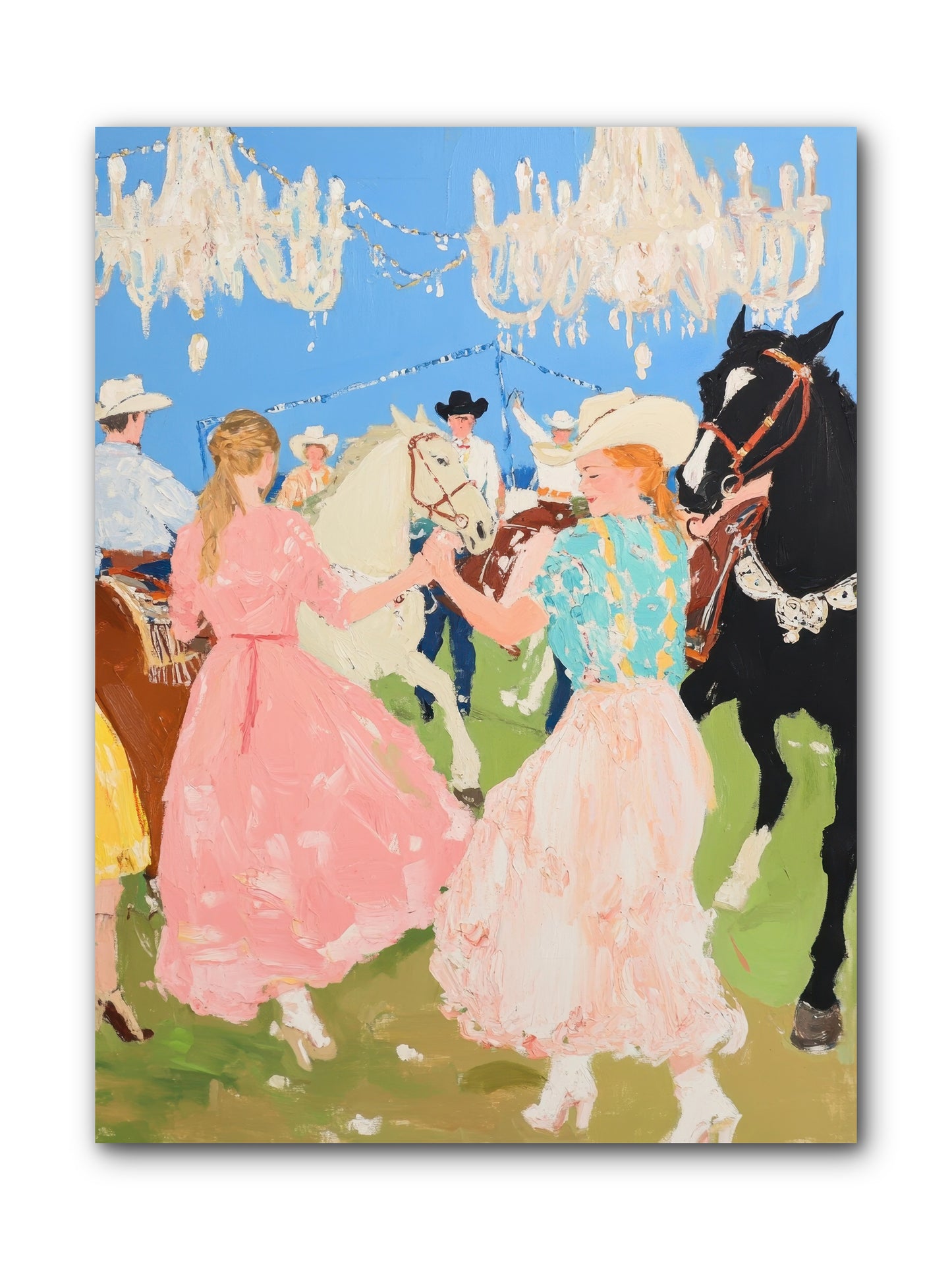 Prairie Dance -- Wrapped Canvas 9x12