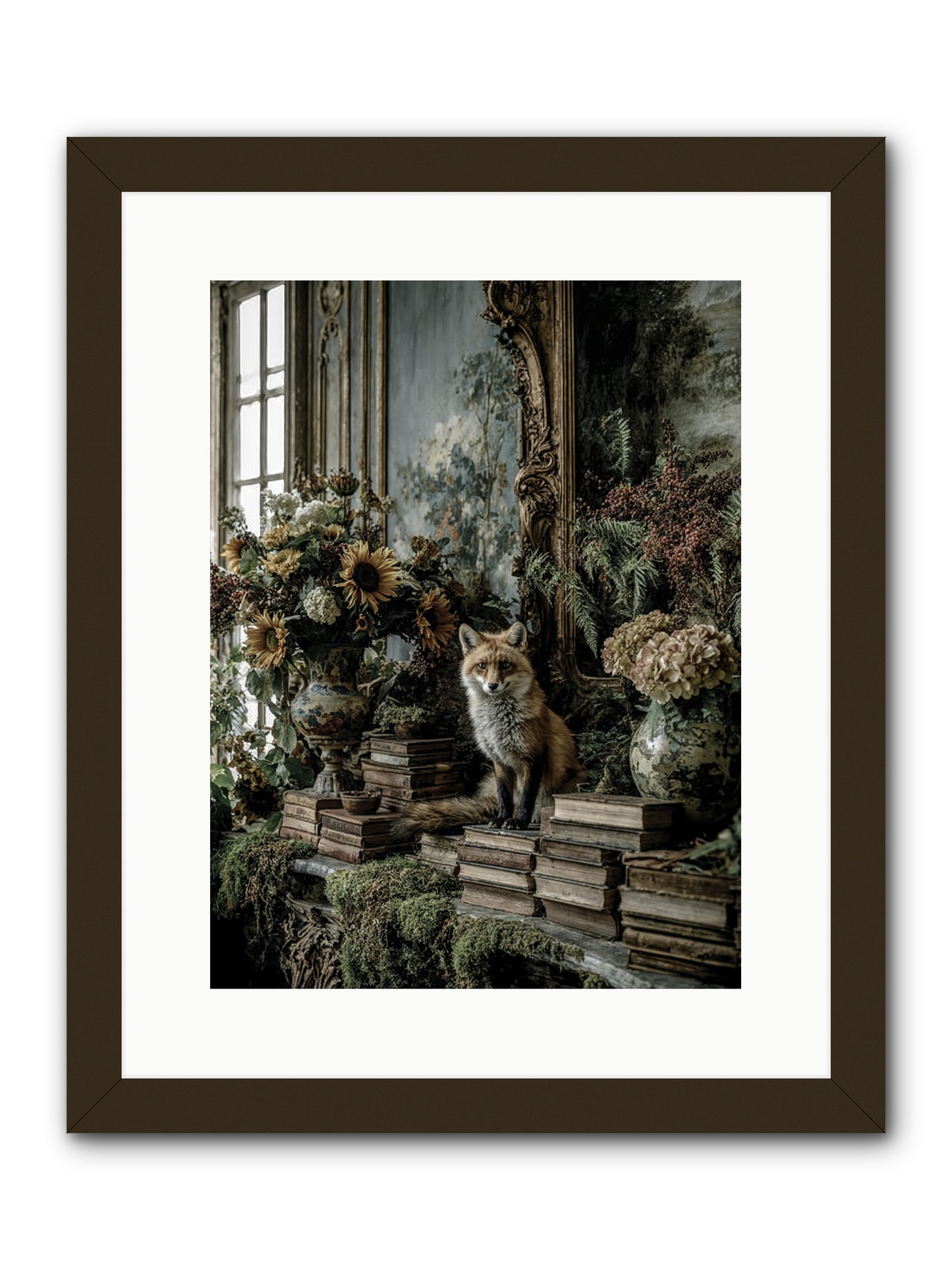 Prairie Dancer -- Framed Print - Black 12x16