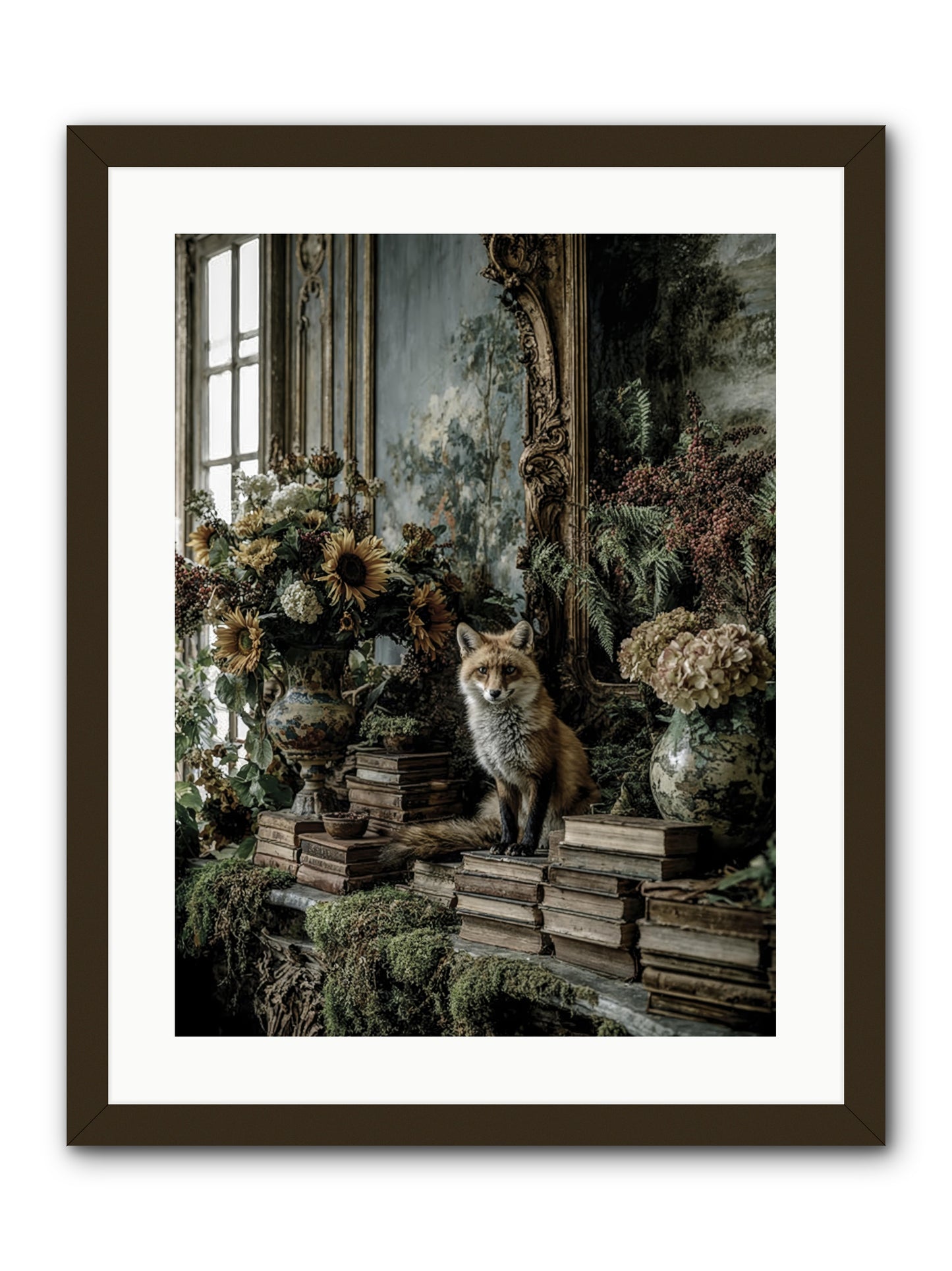 Prairie Dancer -- Framed Print - Black 18x24