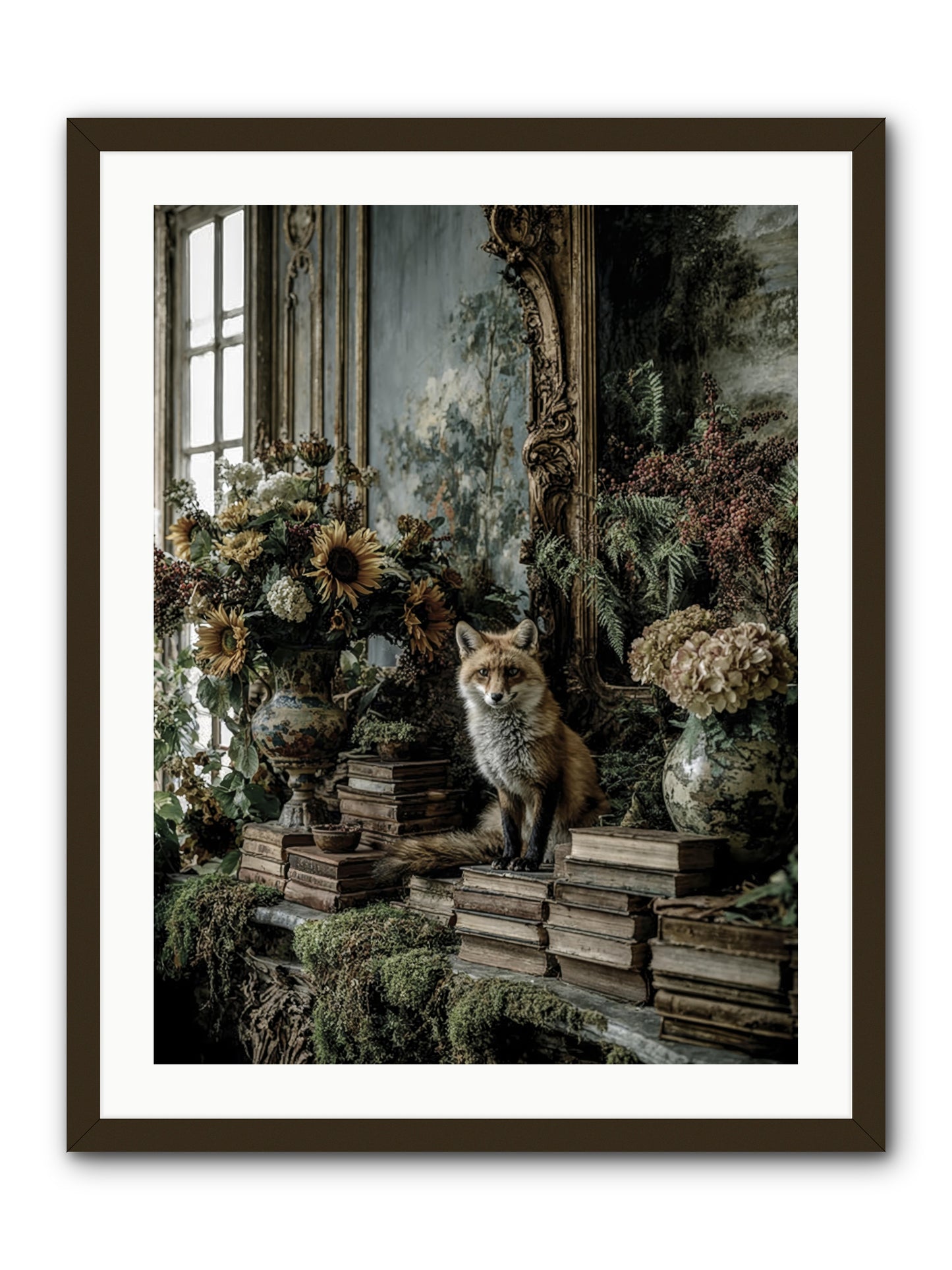 Prairie Dancer -- Framed Print - Black 24x32