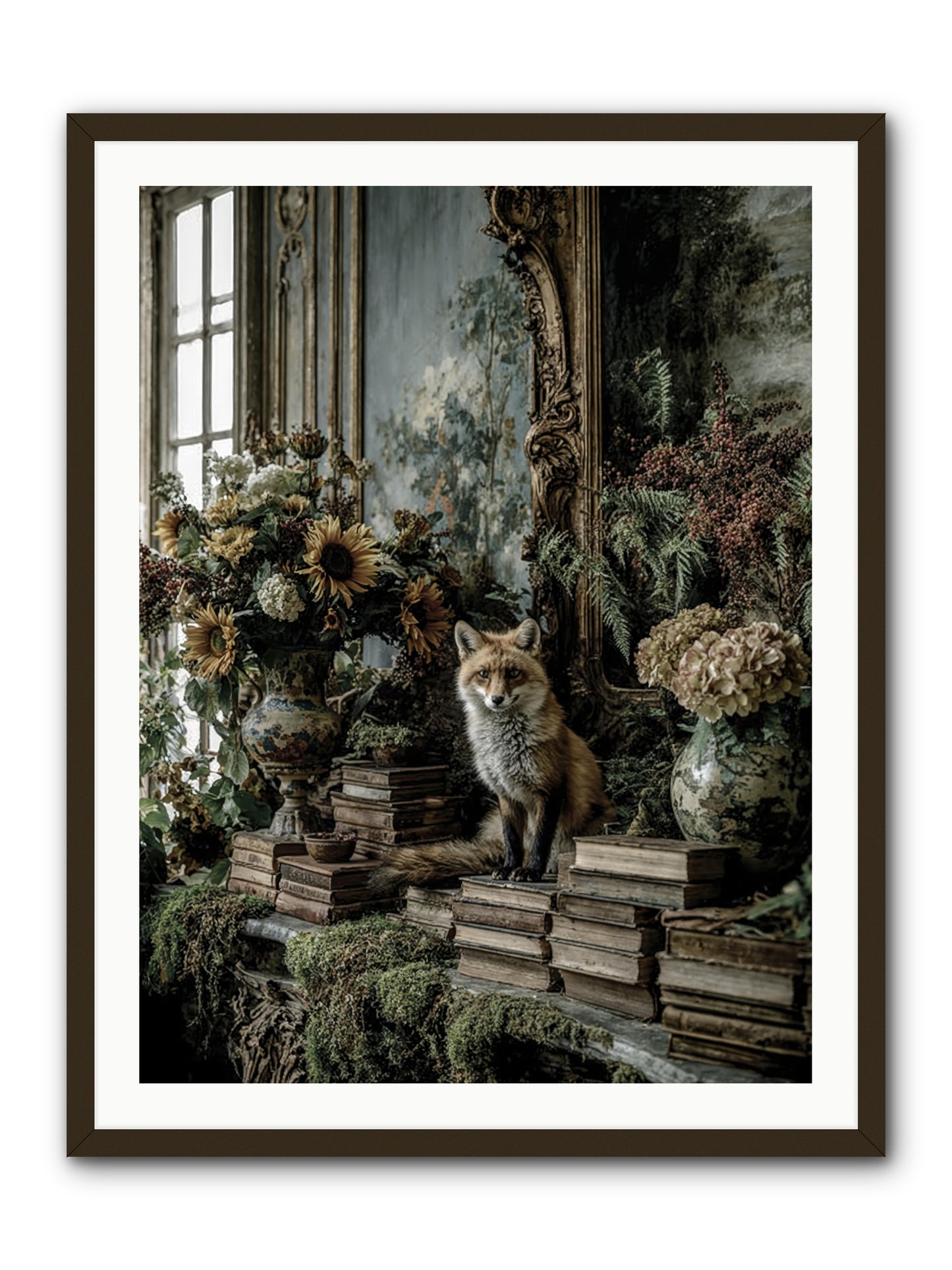 Prairie Dancer -- Framed Print - Black 30x40