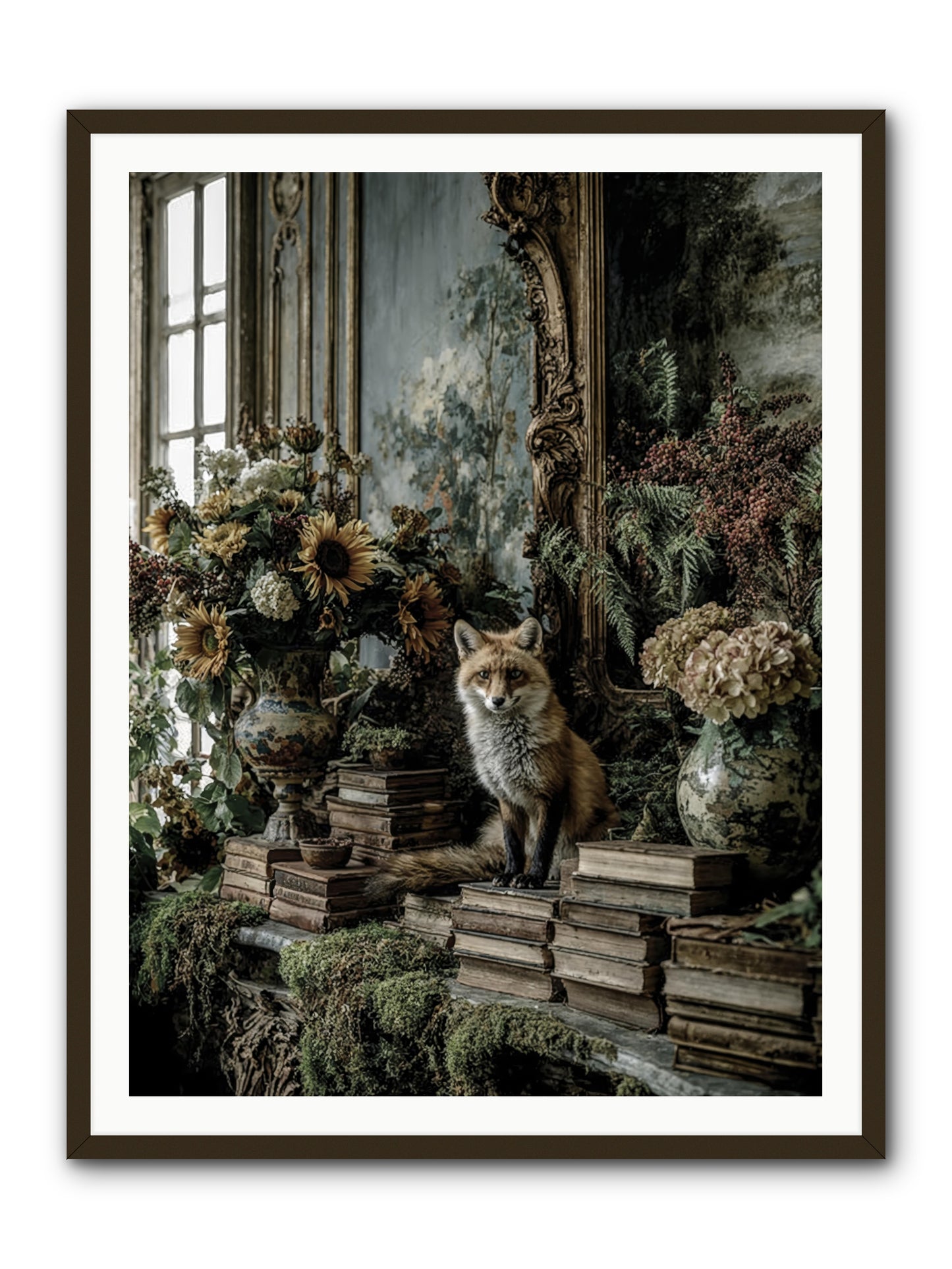 Prairie Dancer -- Framed Print - Black 36x48