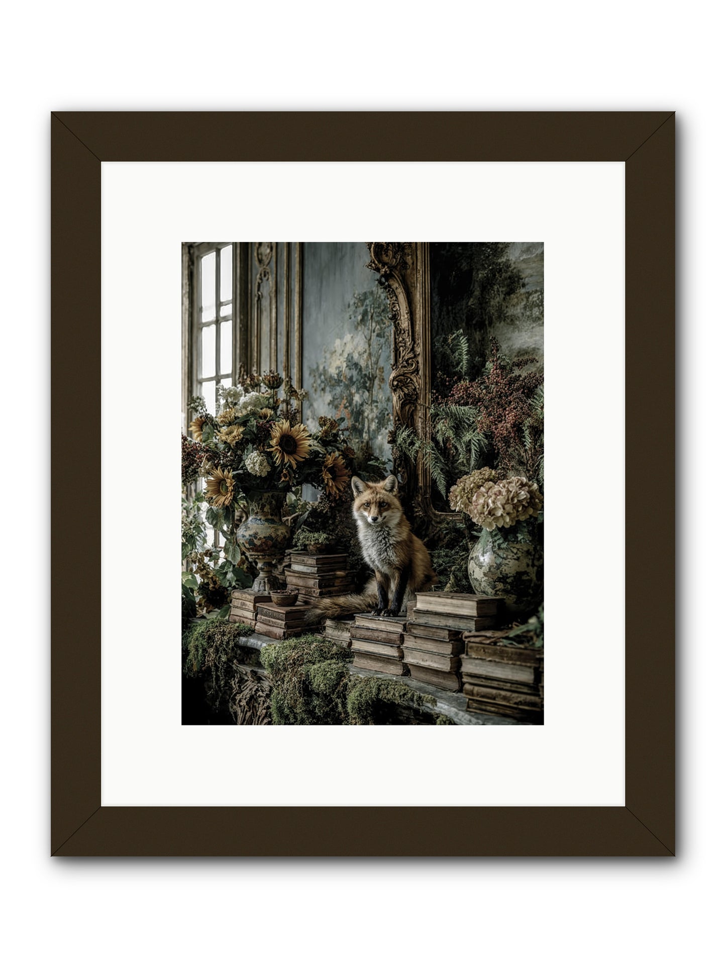 Prairie Dancer -- Framed Print - Black 9x12