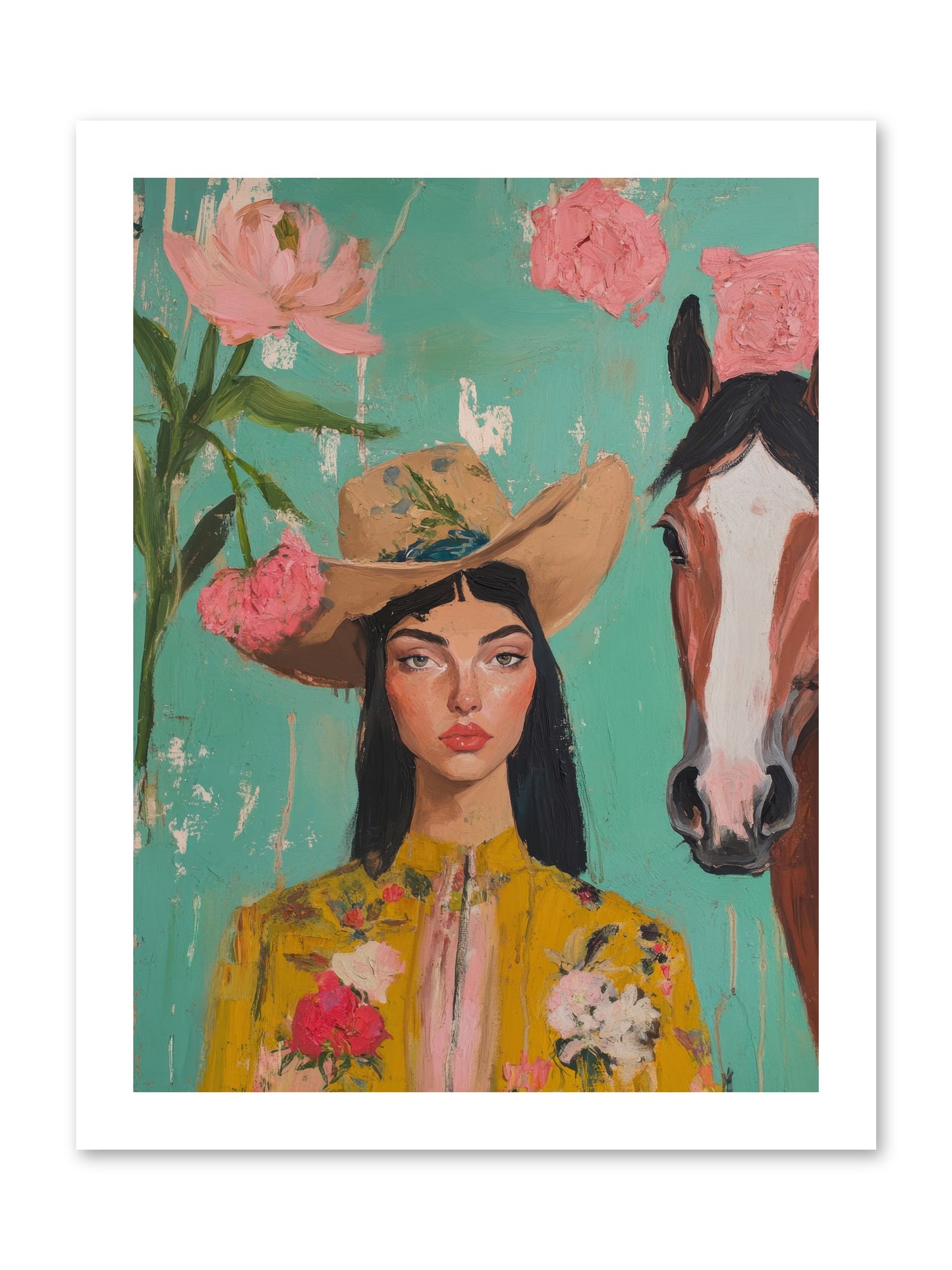 Prairie Duchess -- Paper Print 12x16