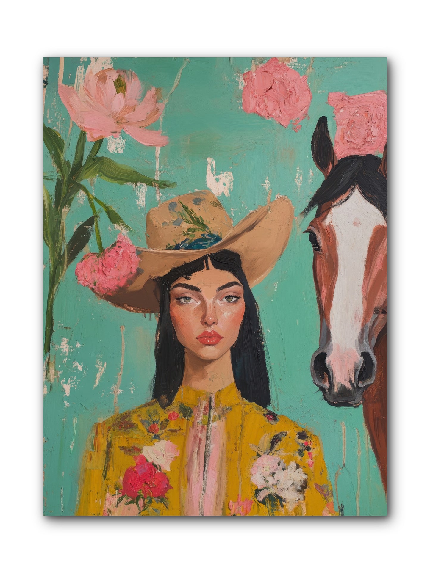 Prairie Duchess -- Wrapped Canvas 9x12