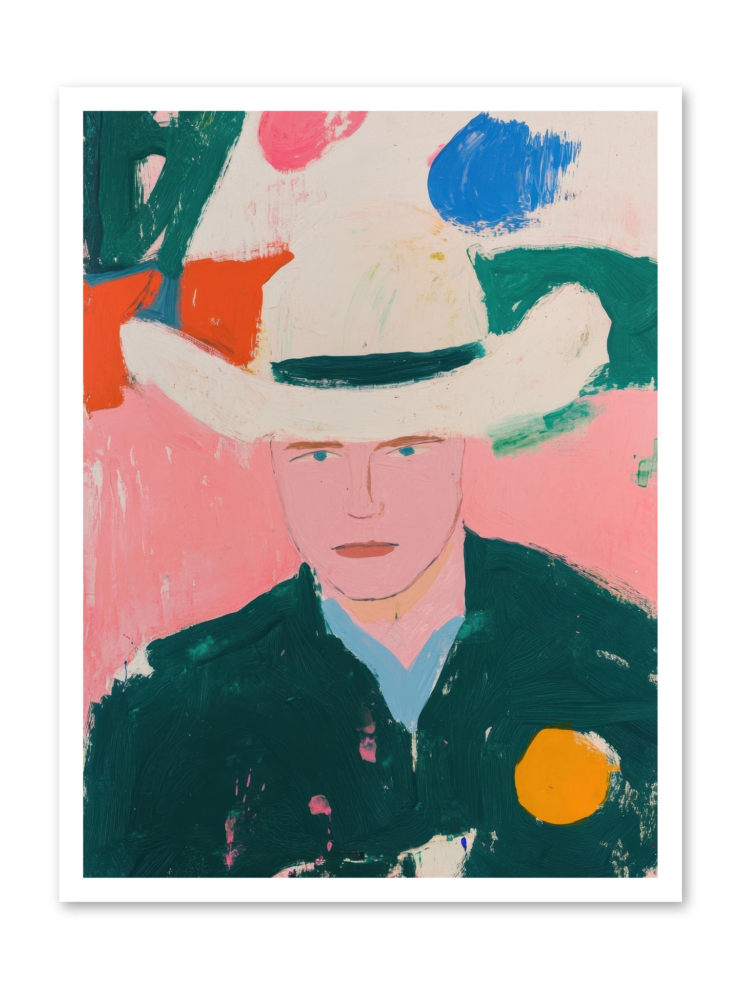 Prairie Fire Ranger -- Paper Print 24x32