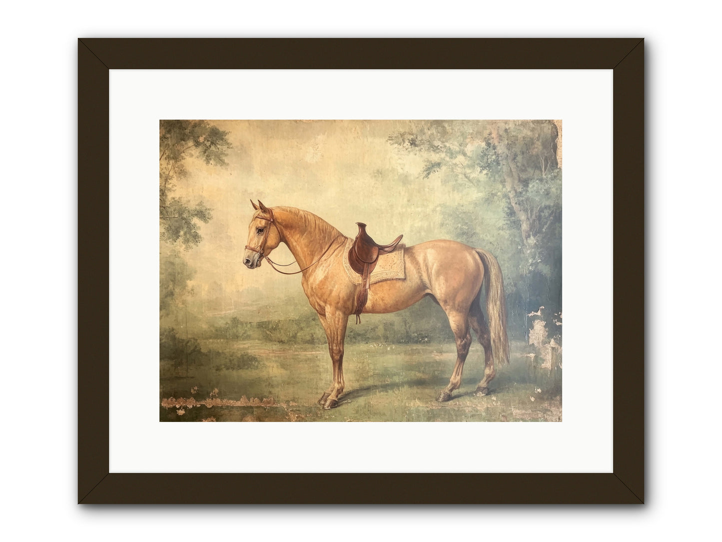 Prairie Gold -- Framed Print - Black 16x12