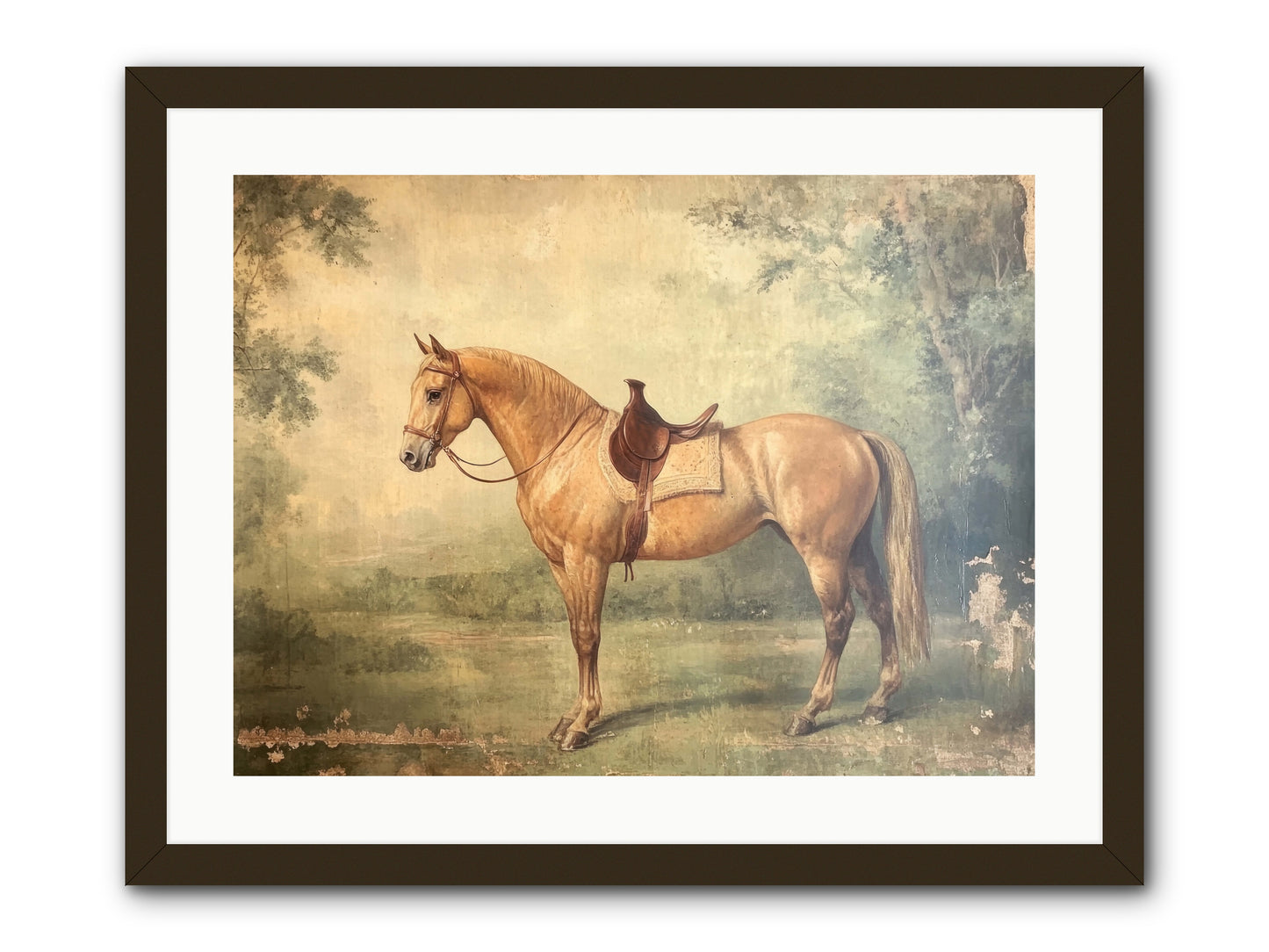 Prairie Gold -- Framed Print - Black 24x18