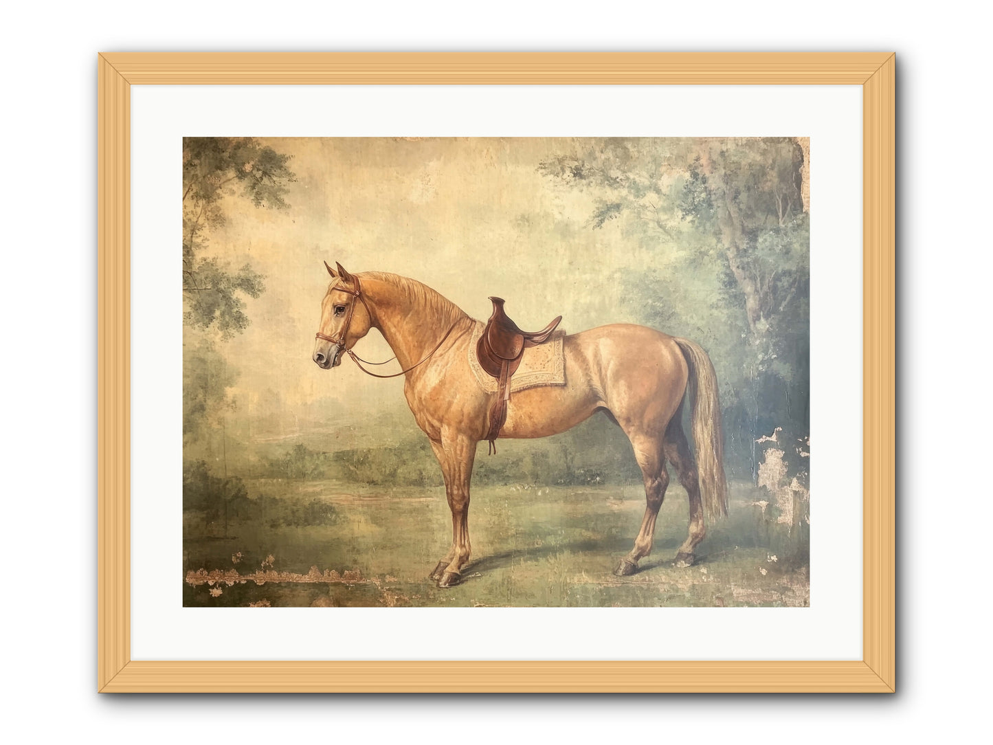 Prairie Gold -- Framed Print - Natural 24x18