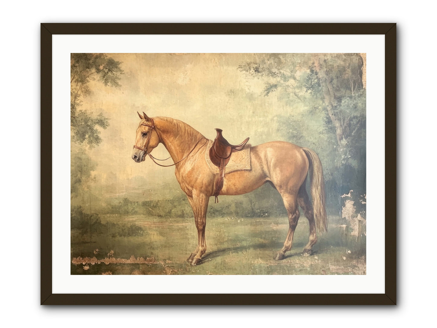 Prairie Gold -- Framed Print - Black 32x24