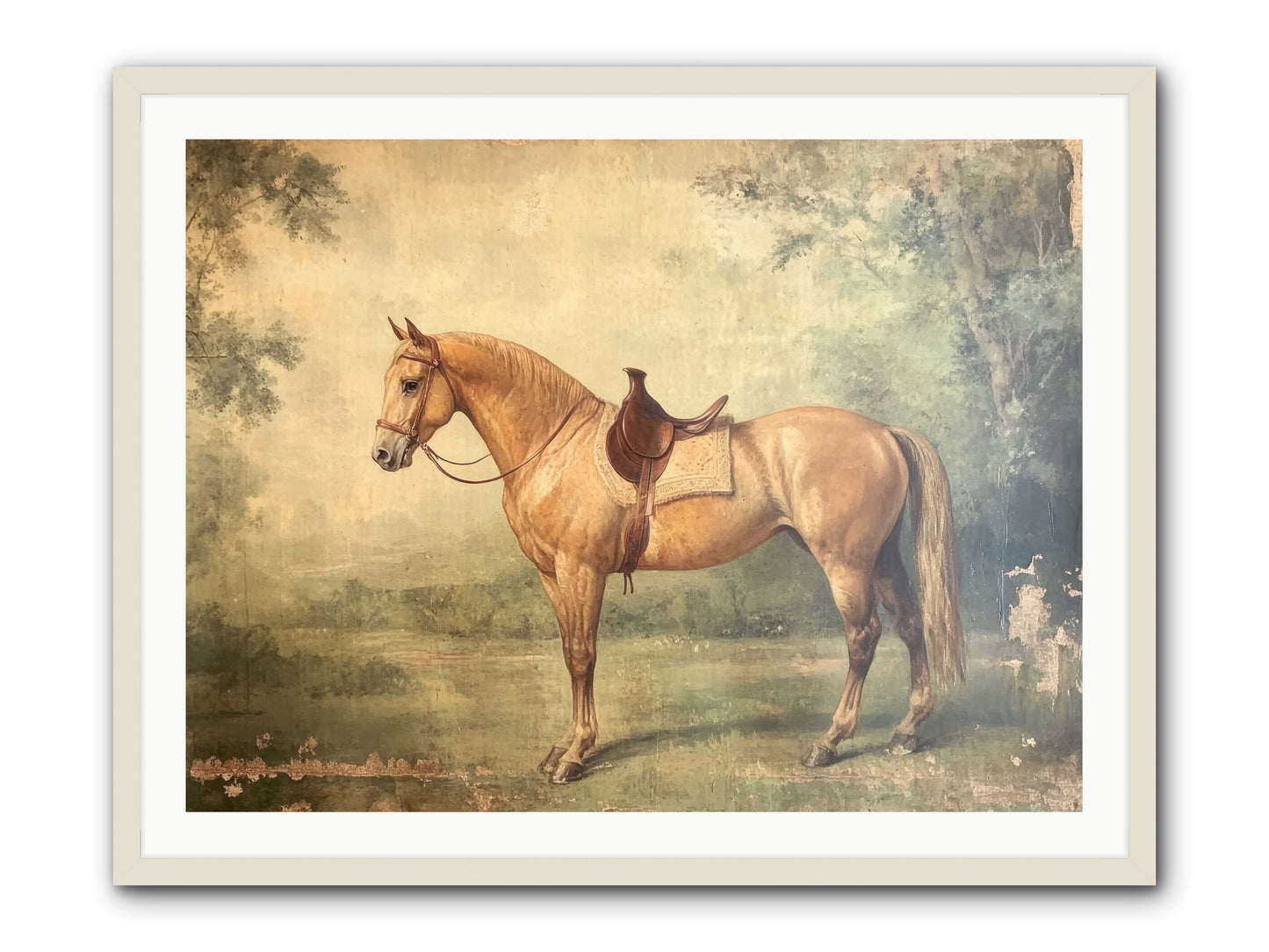 Prairie Gold -- Framed Print - White 40x30