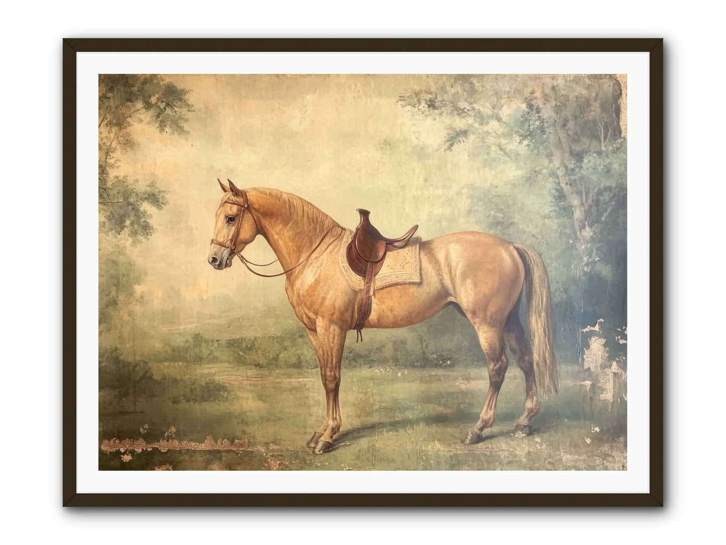 Prairie Gold -- Framed Print - Black 48x36
