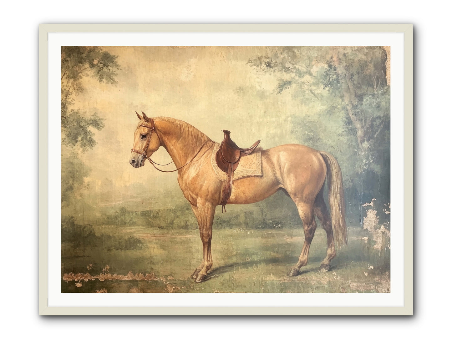 Prairie Gold -- Framed Print - White 48x36