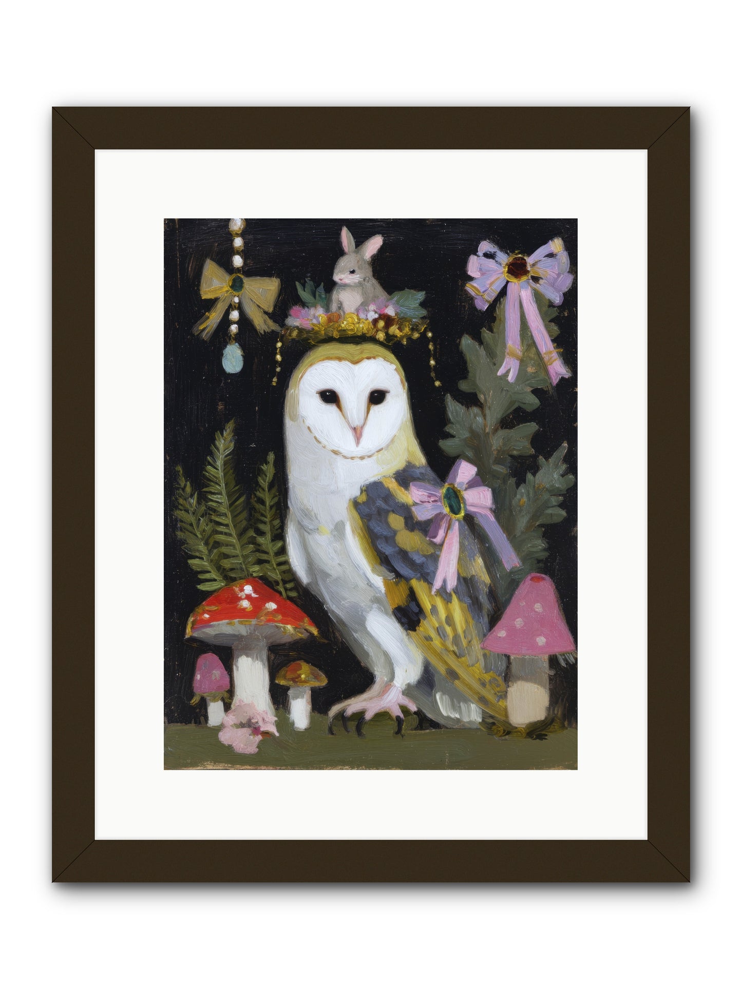 Precious Things -- Framed Print - Black 12x16