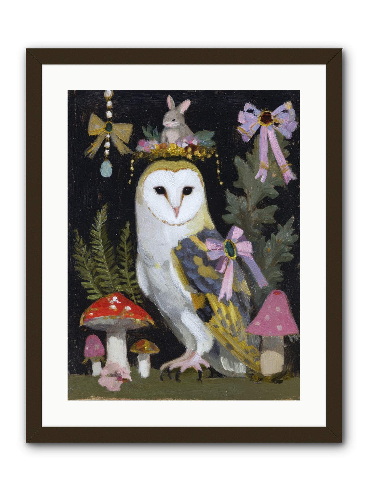 Precious Things -- Framed Print - Black 18x24