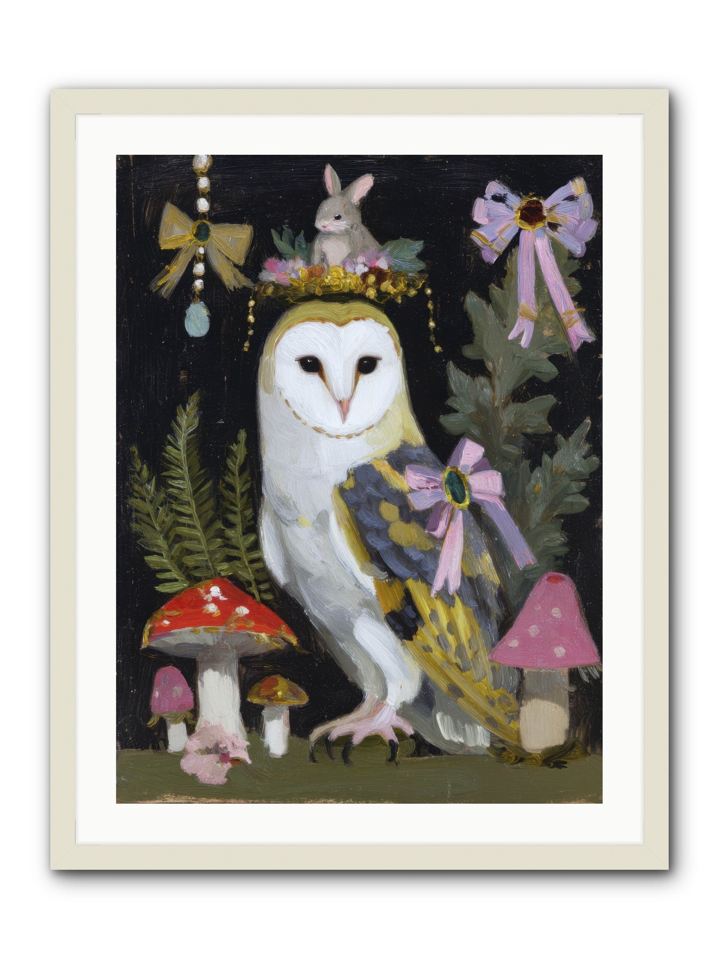 Precious Things -- Framed Print - White 24x32