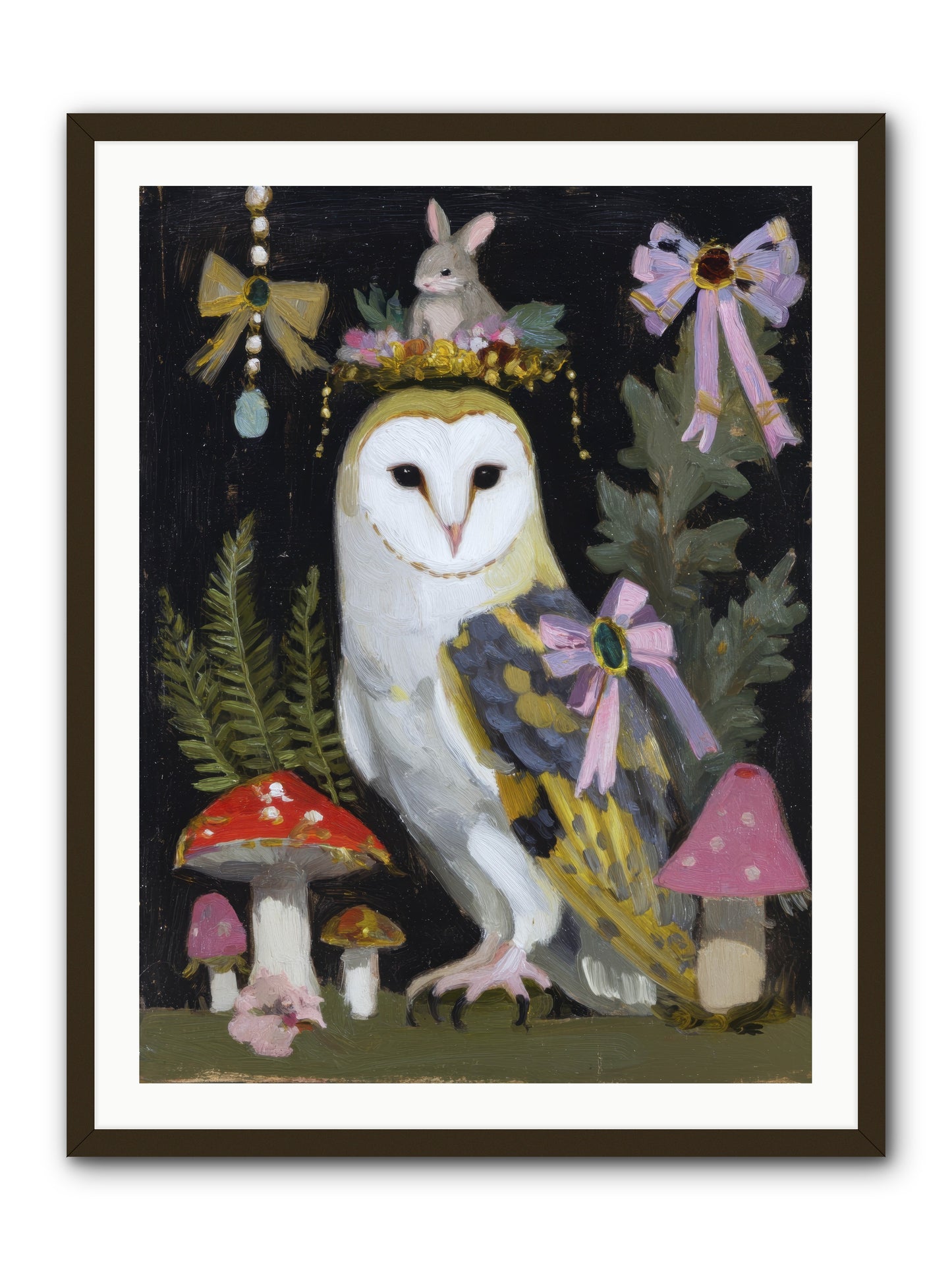 Precious Things -- Framed Print - Black 30x40