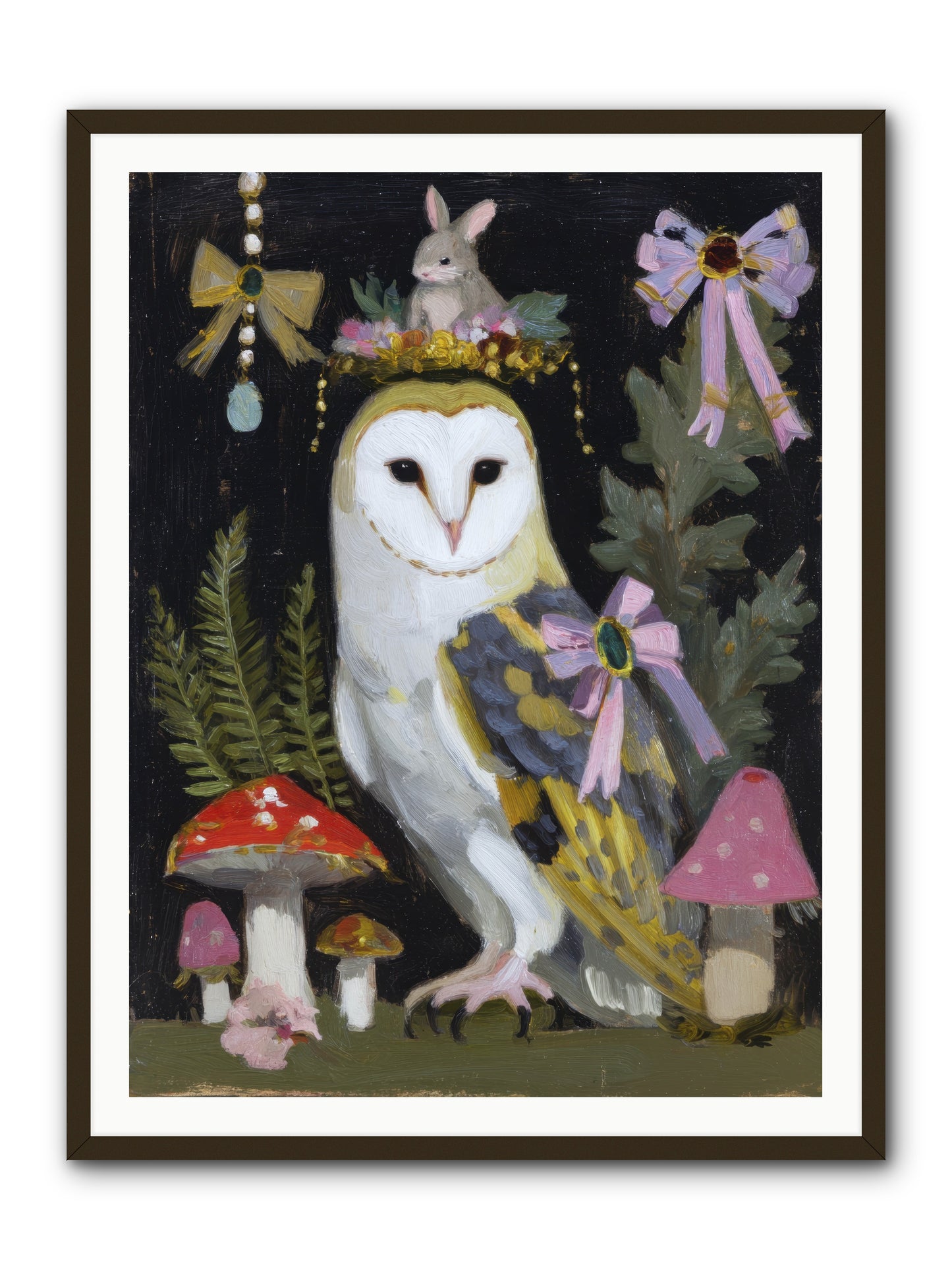 Precious Things -- Framed Print - Black 36x48