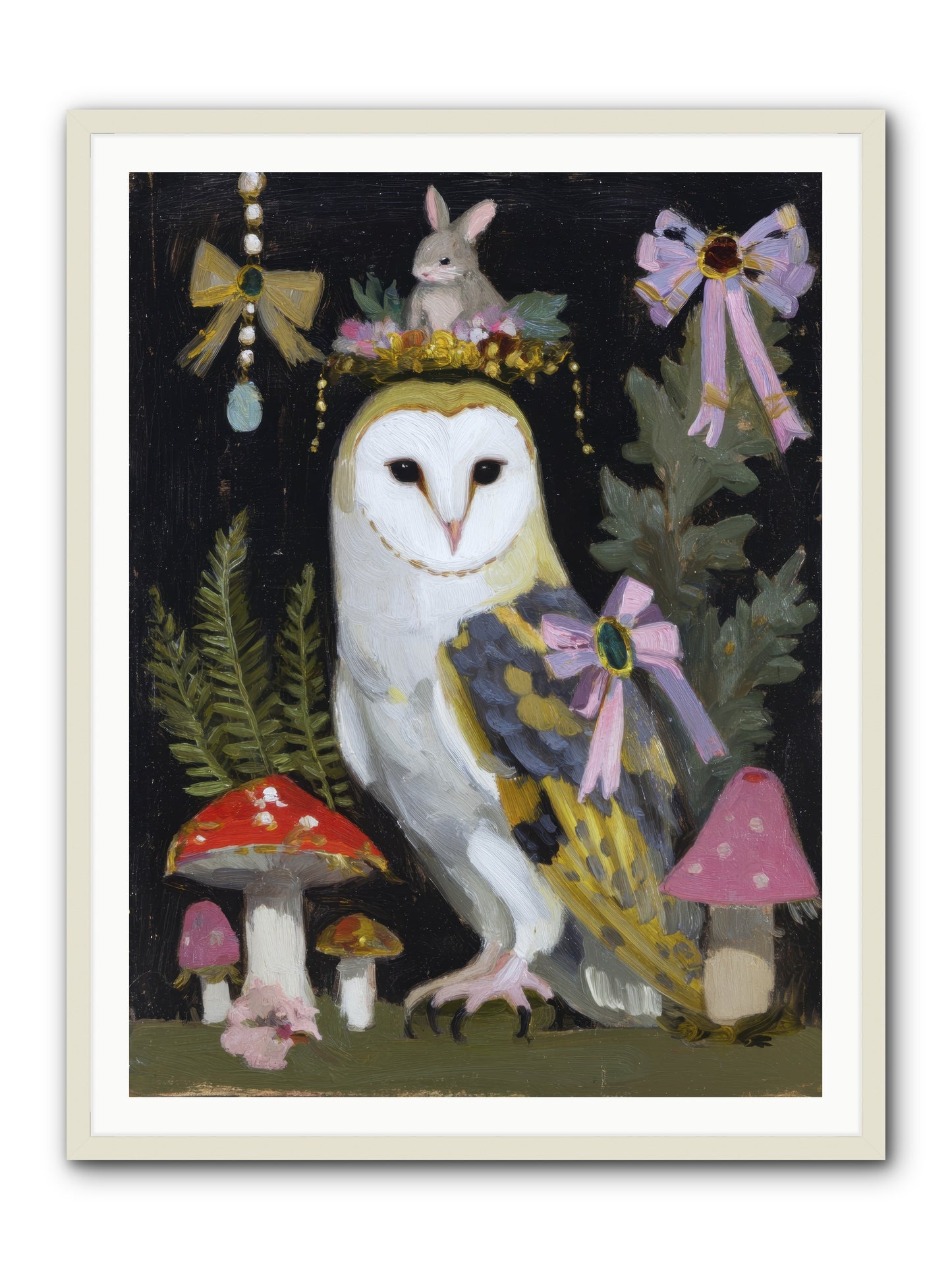 Precious Things -- Framed Print - White 36x48