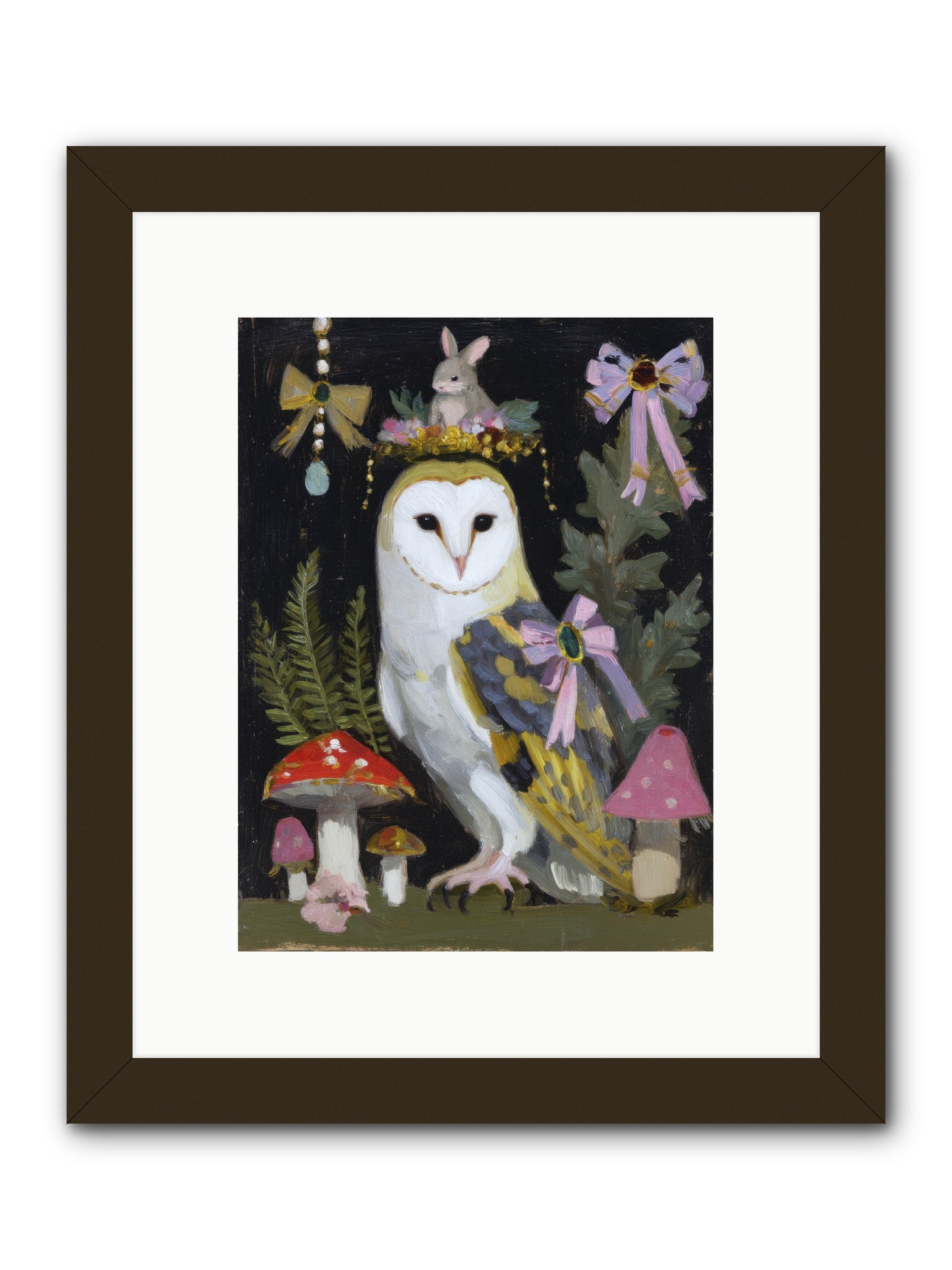 Precious Things -- Framed Print - Black 9x12
