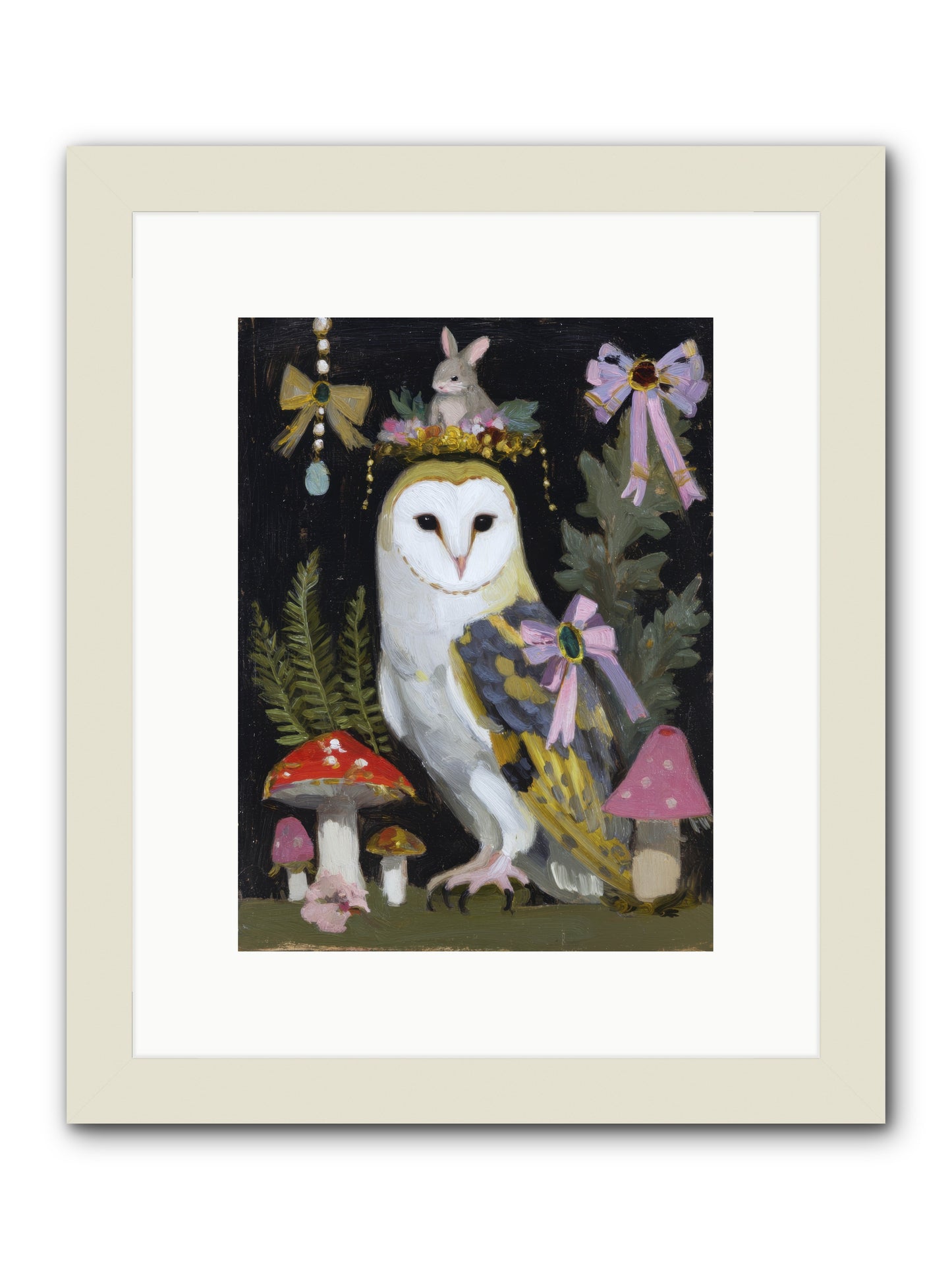 Precious Things -- Framed Print - White 9x12