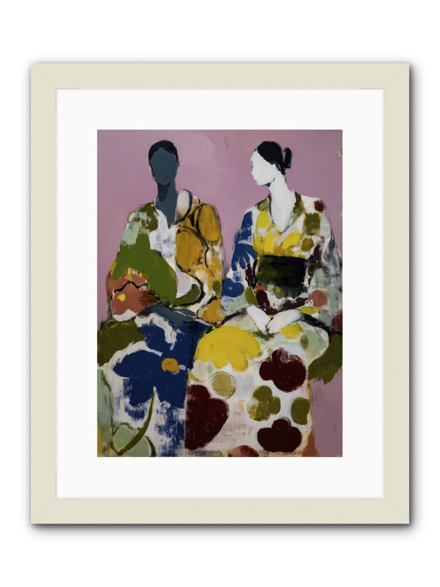 Prelude -- Framed Print - White 12x16